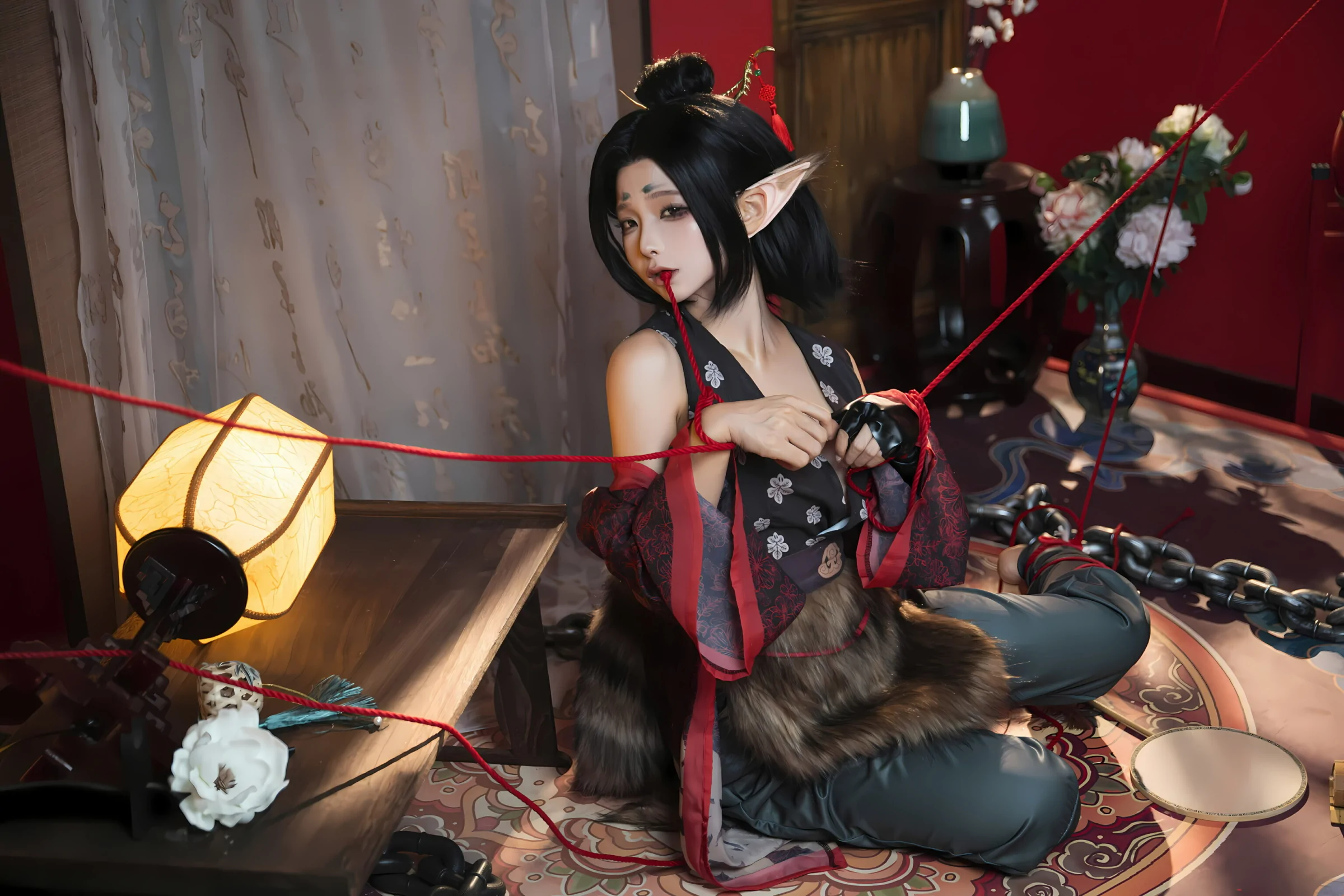 蠢沫沫 – 黑神话 萍萍 [138P]插图6