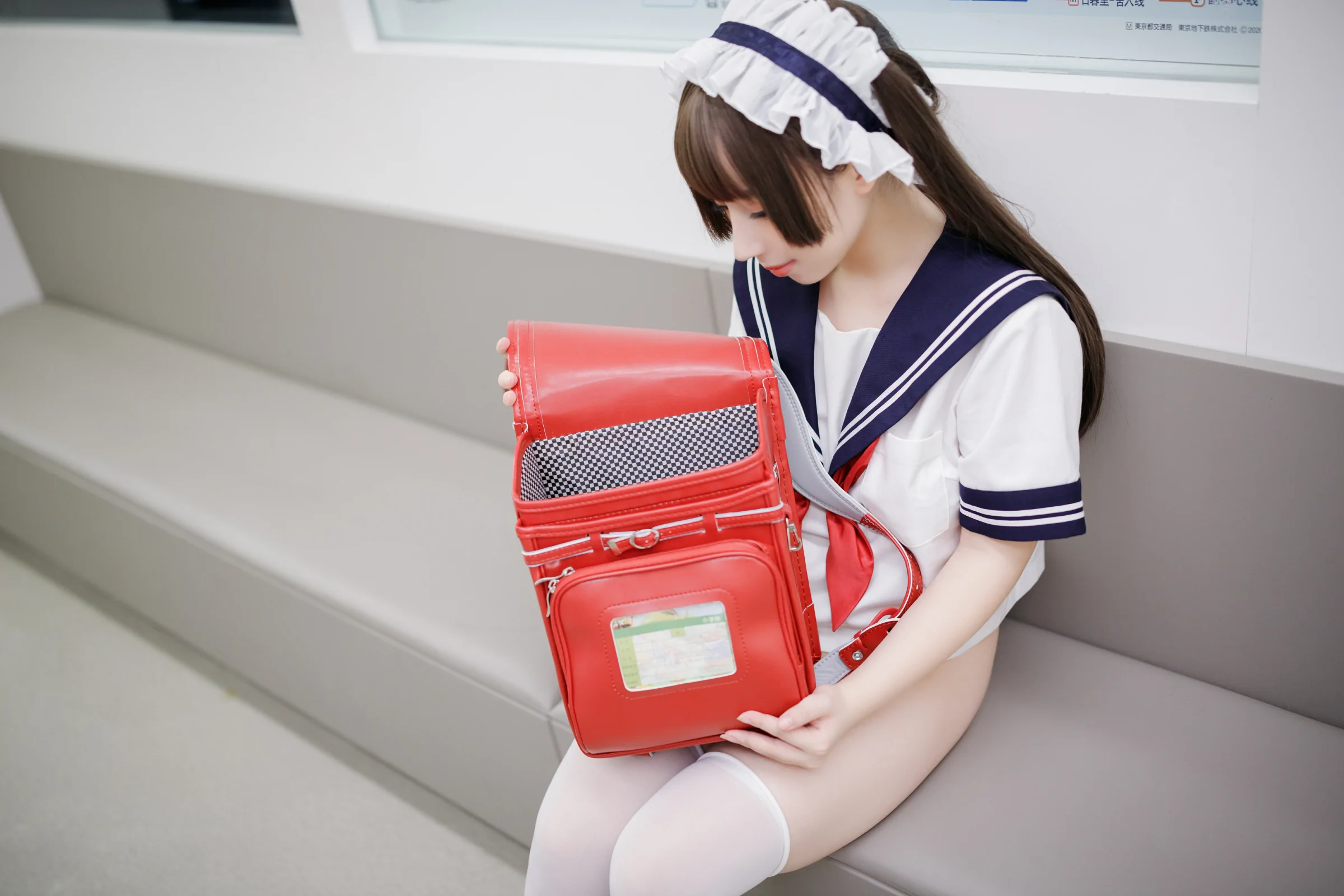 胡桃猫Kurumineko – 电车痴女 [84P]插图4