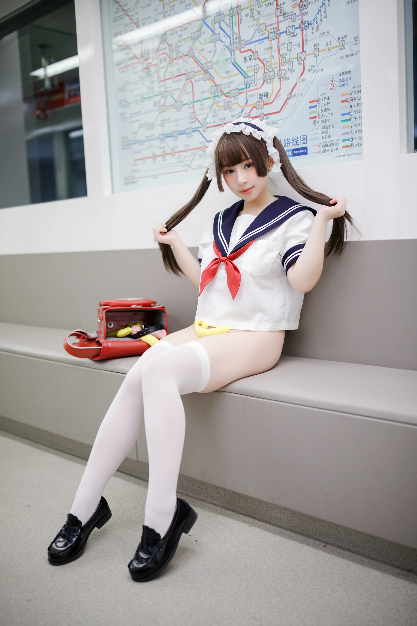 胡桃猫Kurumineko – 电车痴女 [84P]插图9