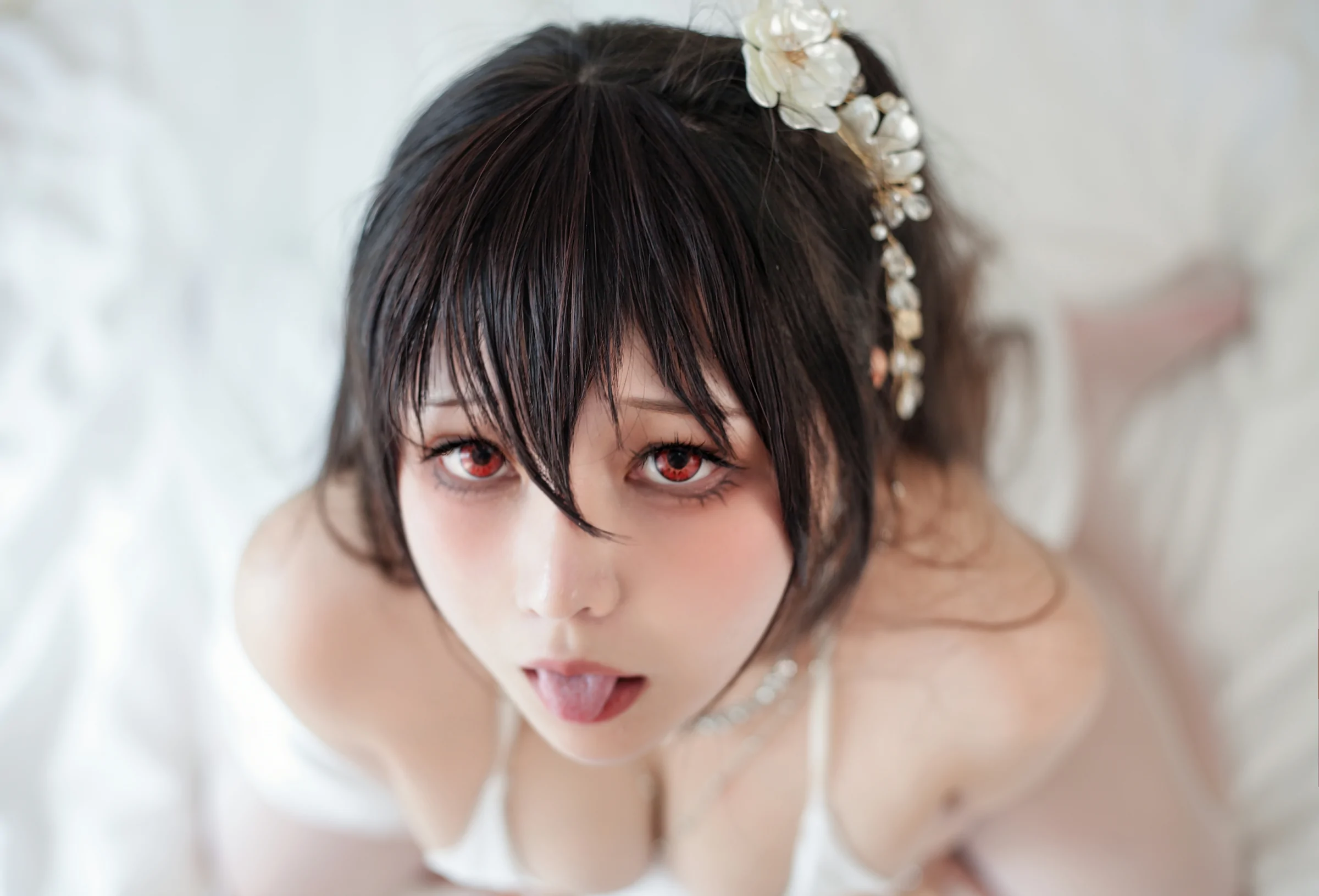 KANEKO_咔喵 – 大凤婚纱花嫁2.0 [75P]插图5