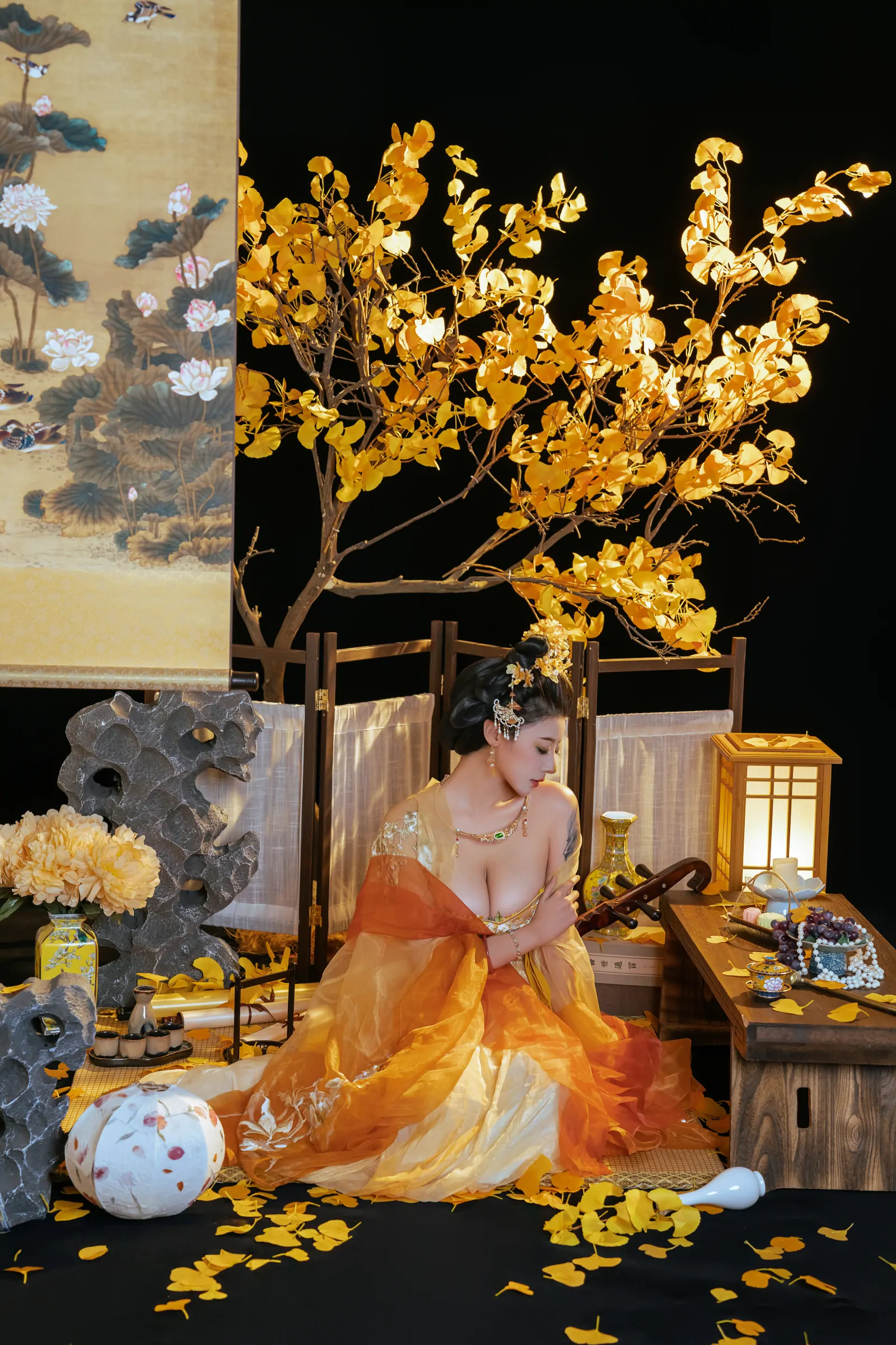 奈汐酱 – 金笺寄月 [90P]插图4