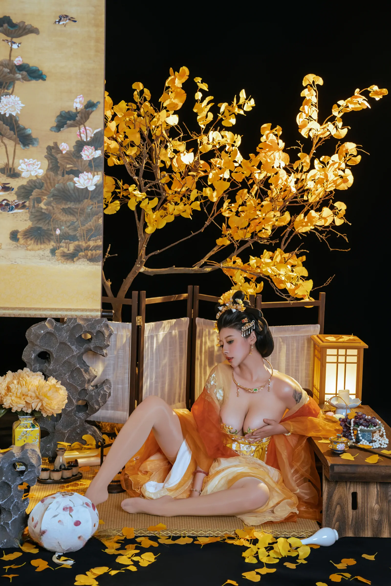 奈汐酱 – 金笺寄月 [90P]插图6