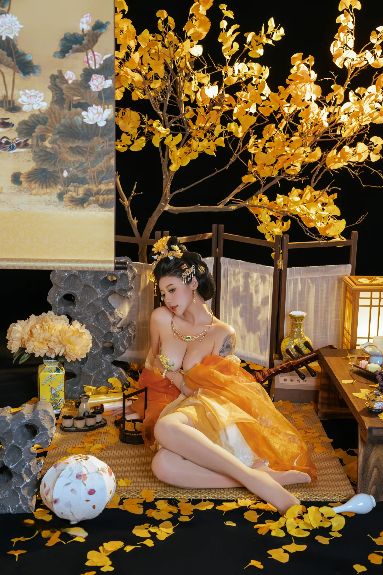 奈汐酱 – 金笺寄月 [90P]插图9