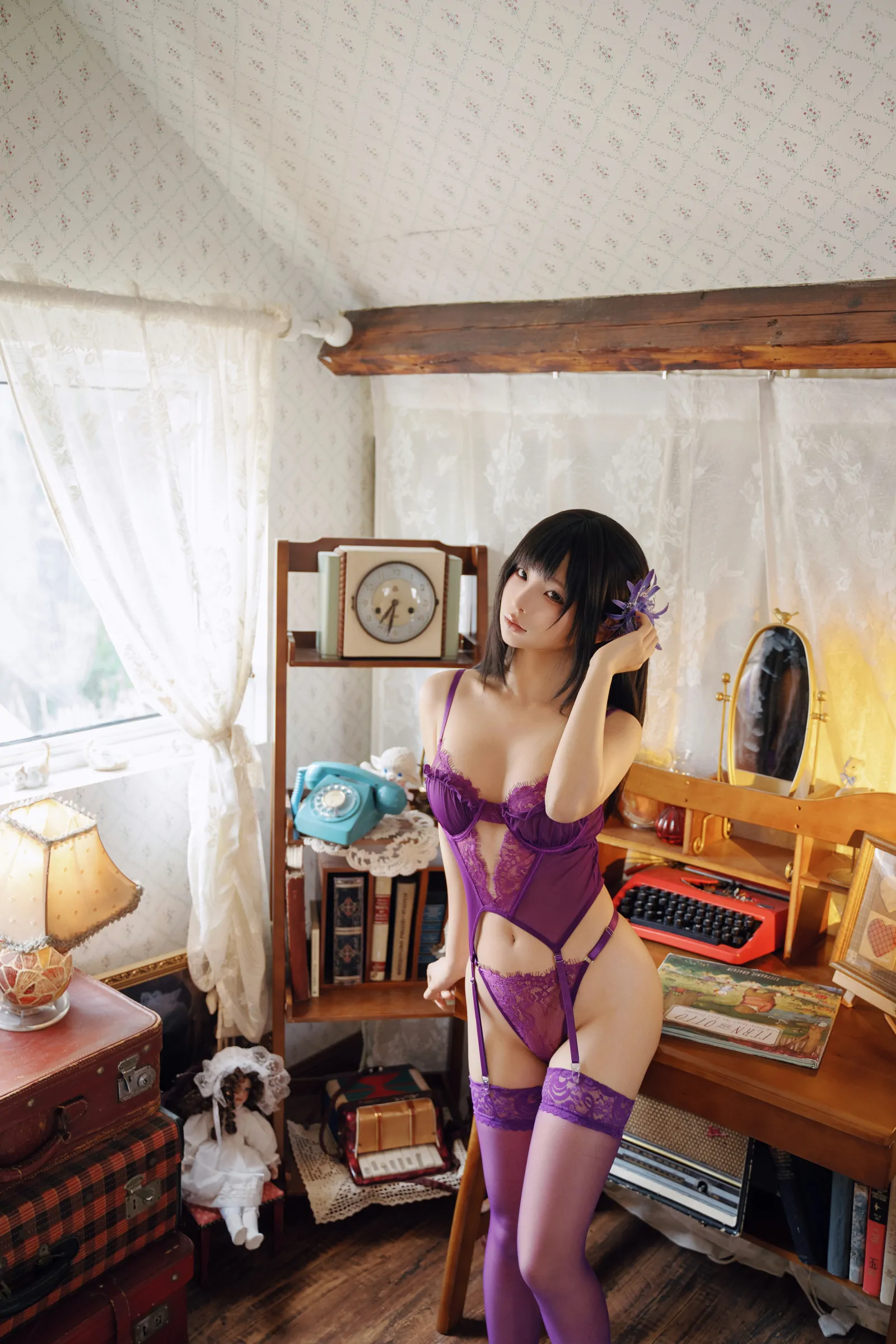 蠢沫沫 – 2025年08月自拍 [78P]插图9