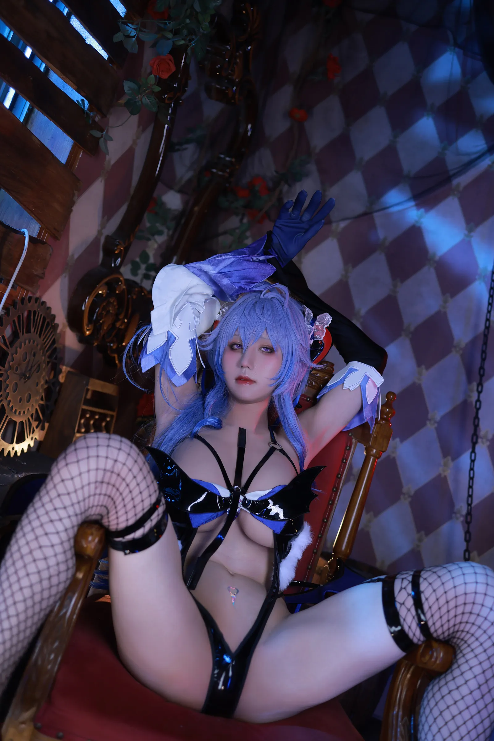 桜满三时 – 原神 甘雨魅魔 [130P]插图5