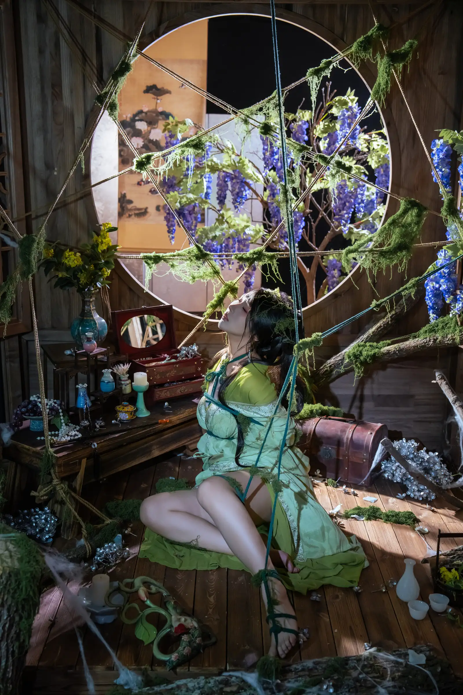 云溪溪 – 苔缚[93P]|图集秀