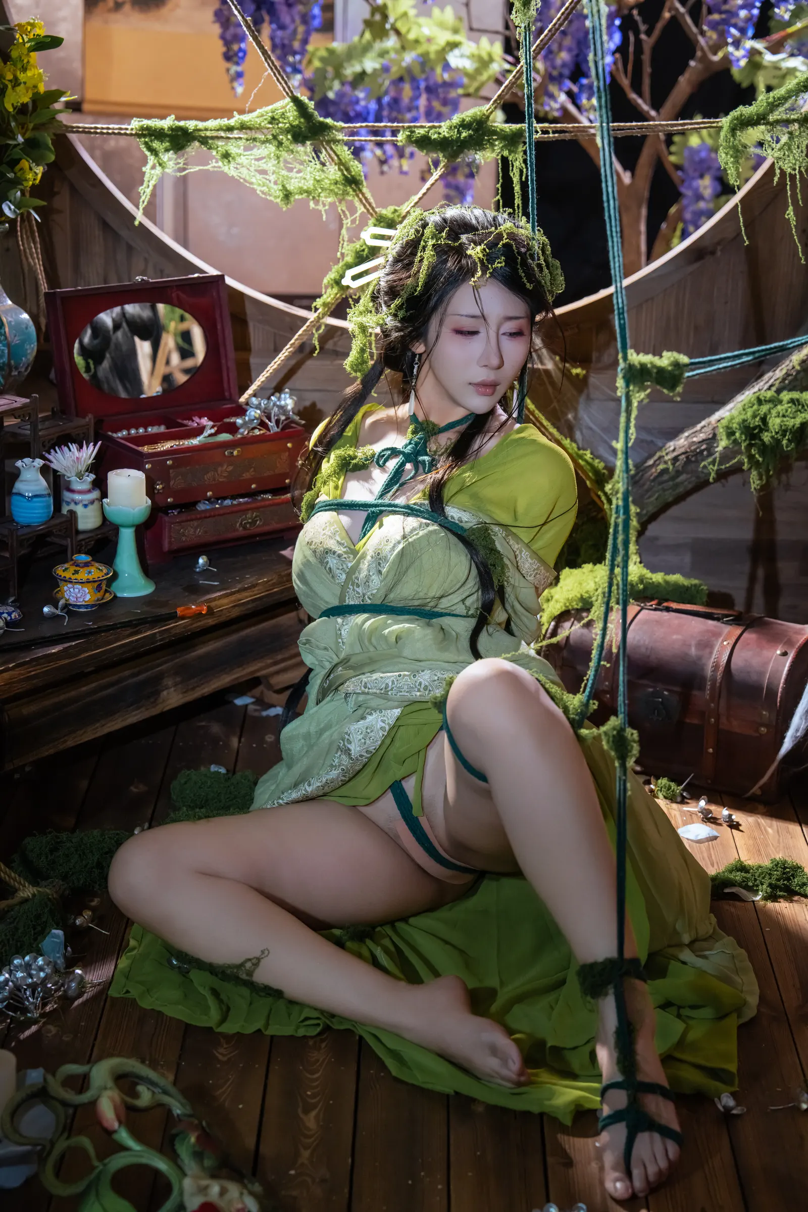 云溪溪 – 苔缚[93P]插图5