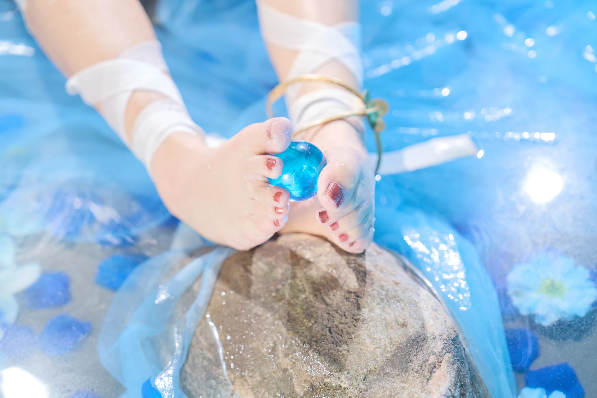 阿薰kaOri – 鸣潮 谕女尤诺 玉足篇 [92P]插图2