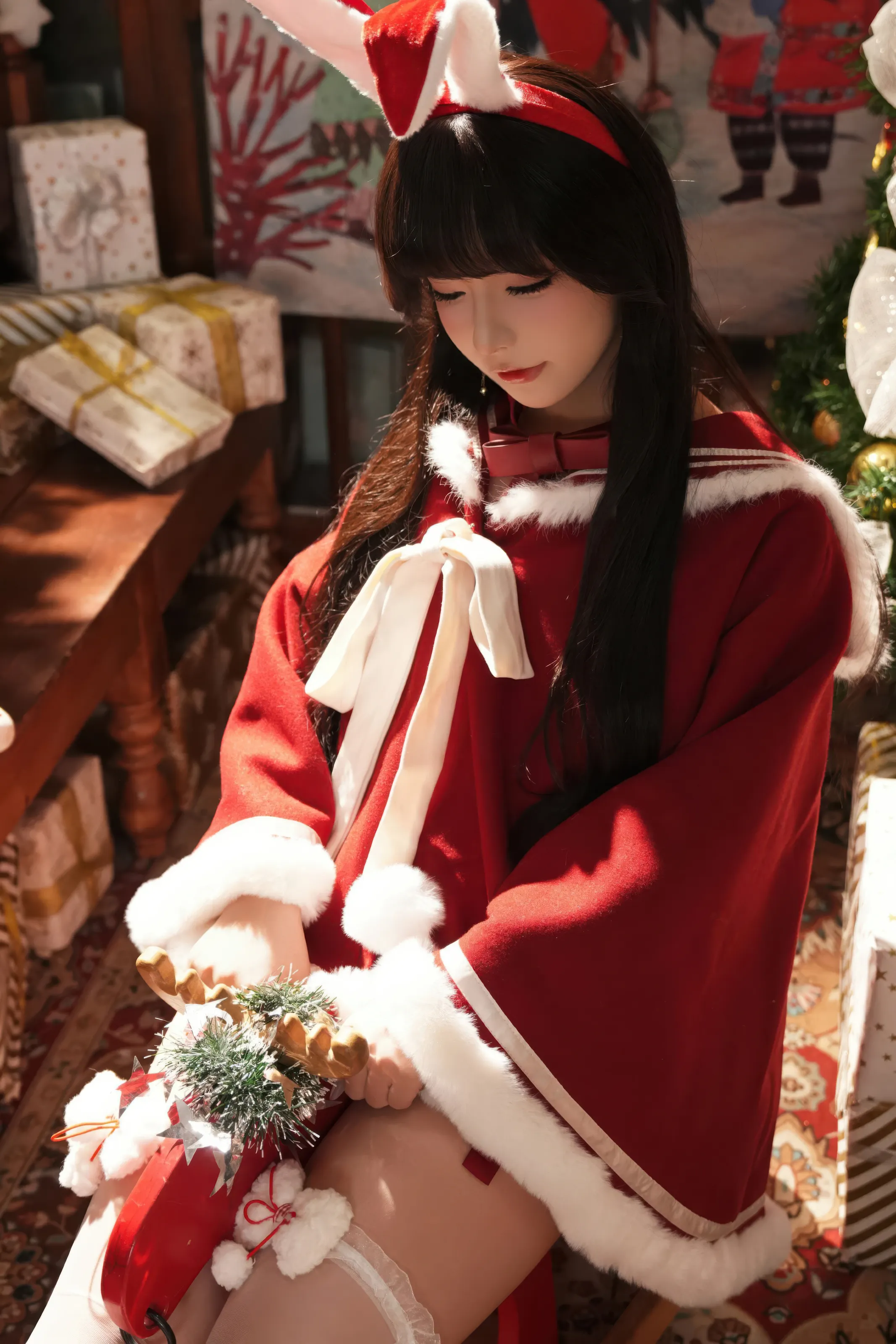 yuuhui玉汇 – 圣诞节特辑 告白夜(Confession Night)[130P]插图1