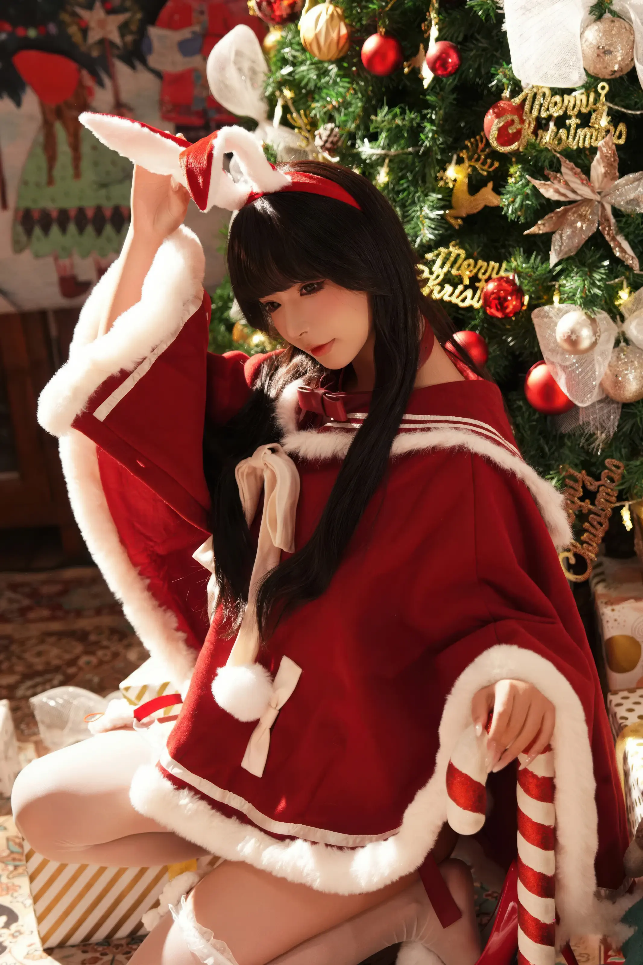 yuuhui玉汇 – 圣诞节特辑 告白夜(Confession Night)[130P]插图2