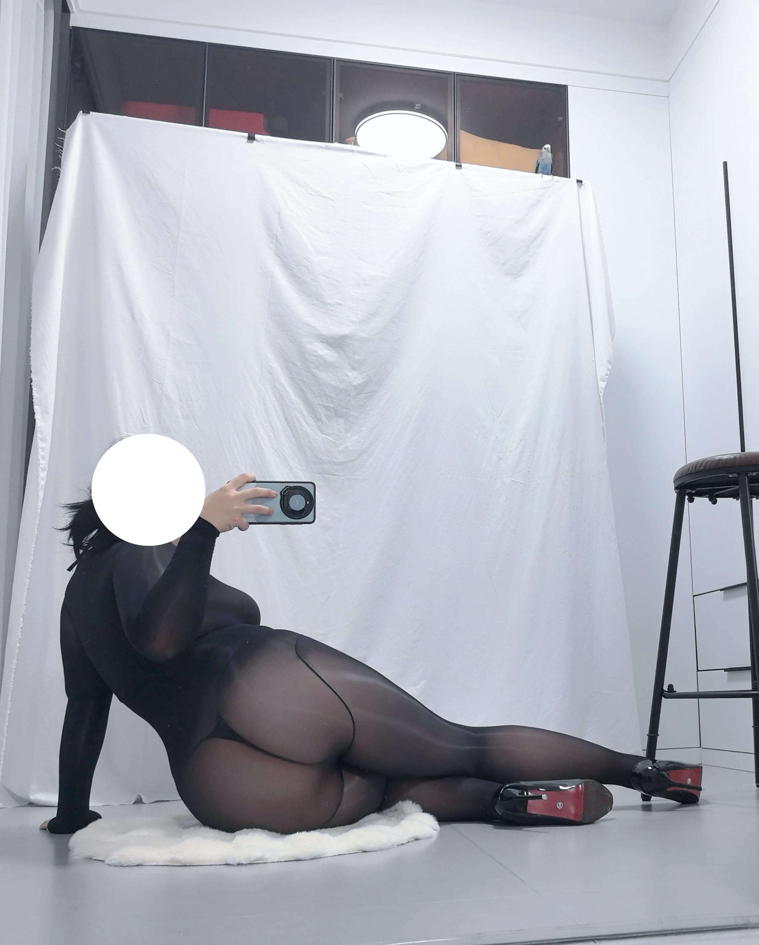 葛生w-连体黑丝 [46P]插图1