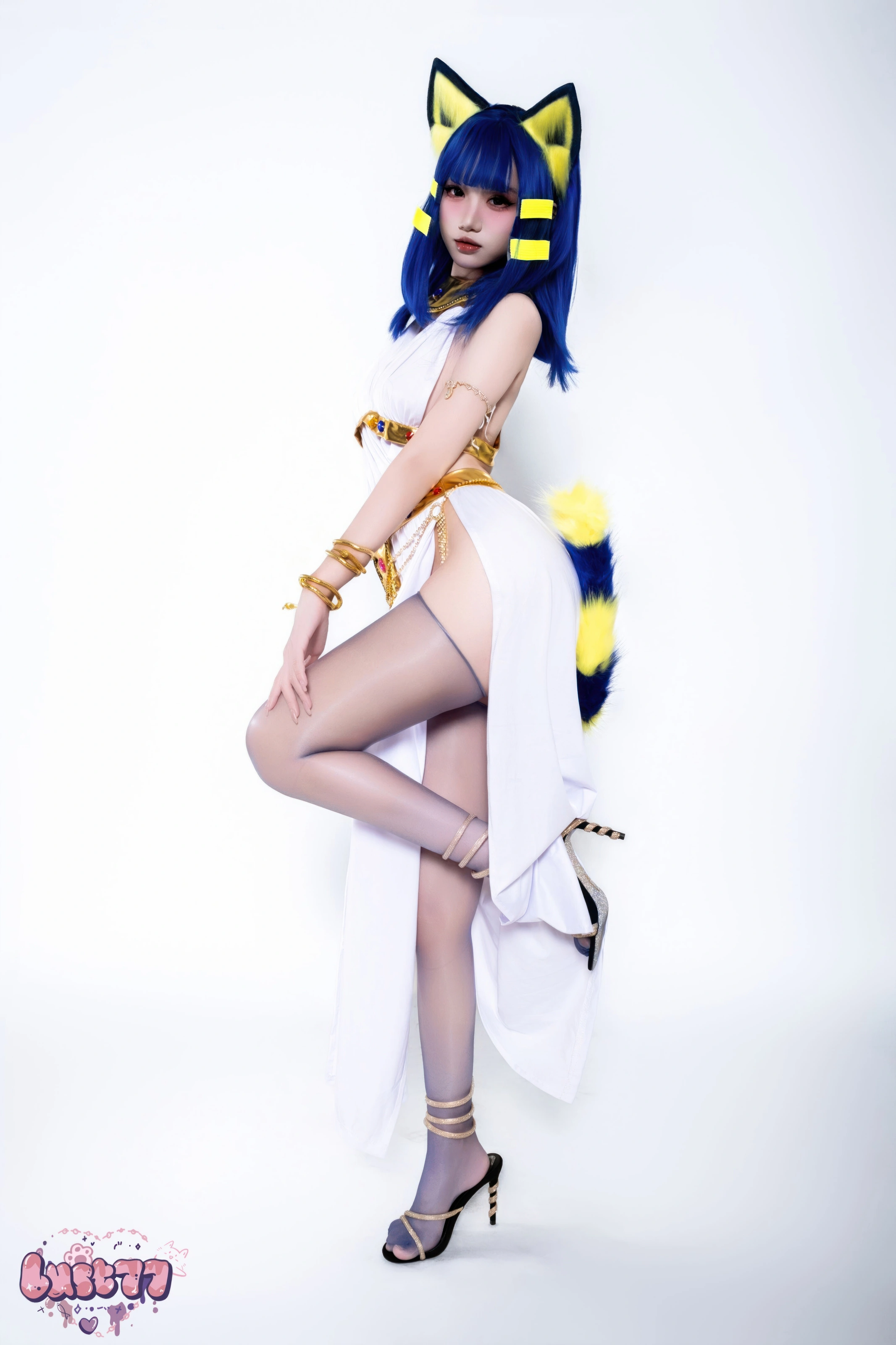 柒柒要乖哦 – 白·埃及猫 [65P]插图1