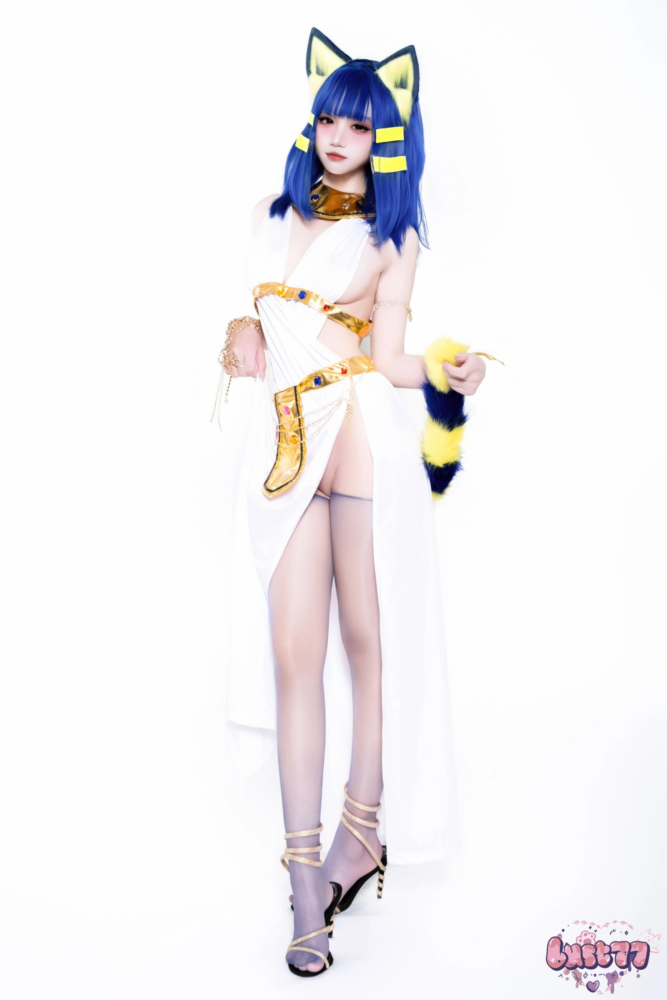 柒柒要乖哦 – 白·埃及猫 [65P]插图5