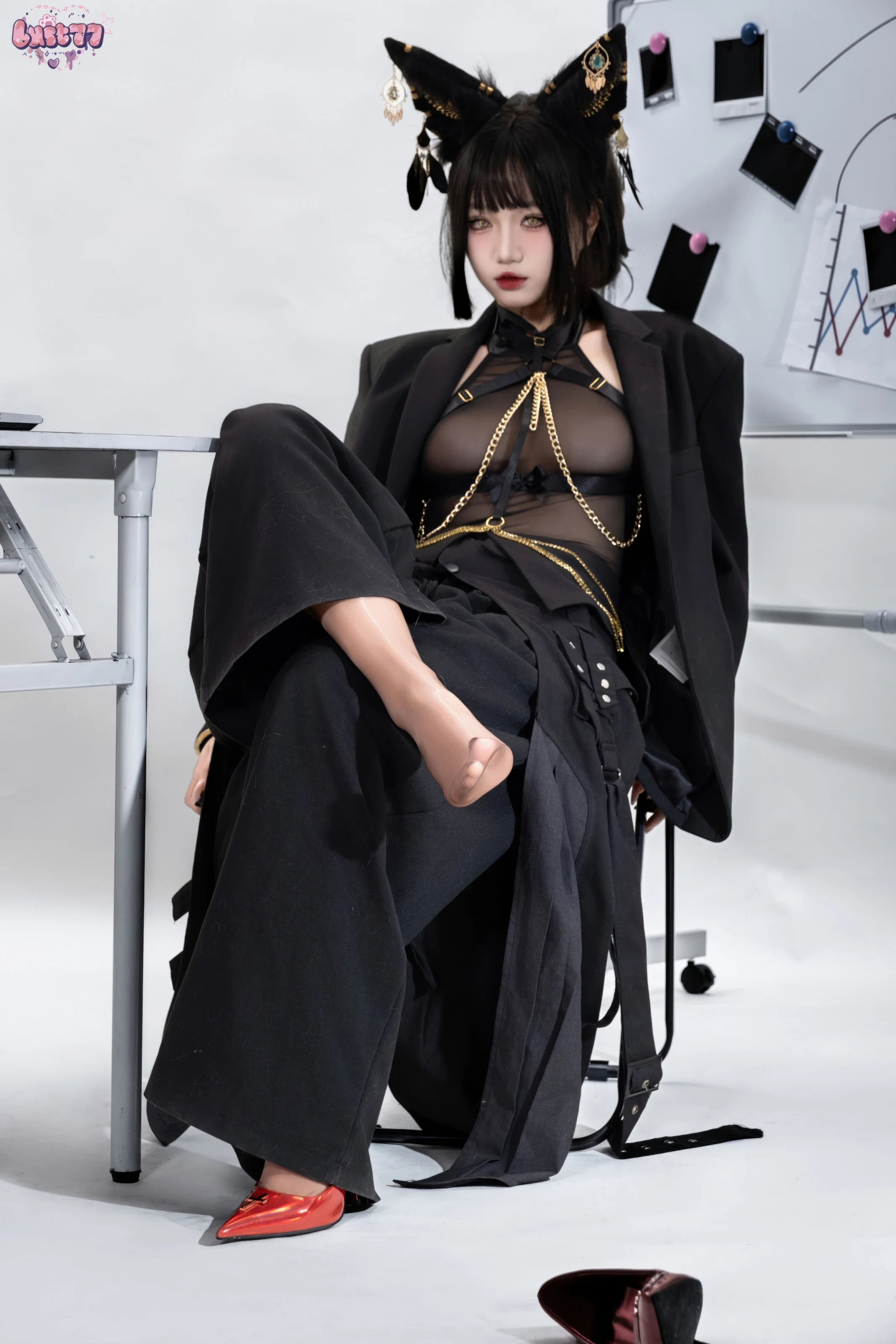 柒柒要乖哦 – 黑·阿努比斯 [168P]插图3