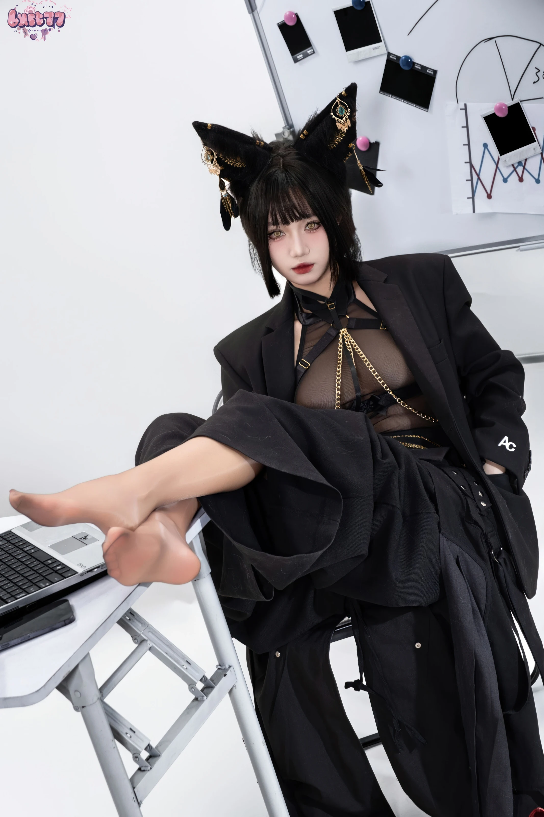 柒柒要乖哦 – 黑·阿努比斯 [168P]插图4