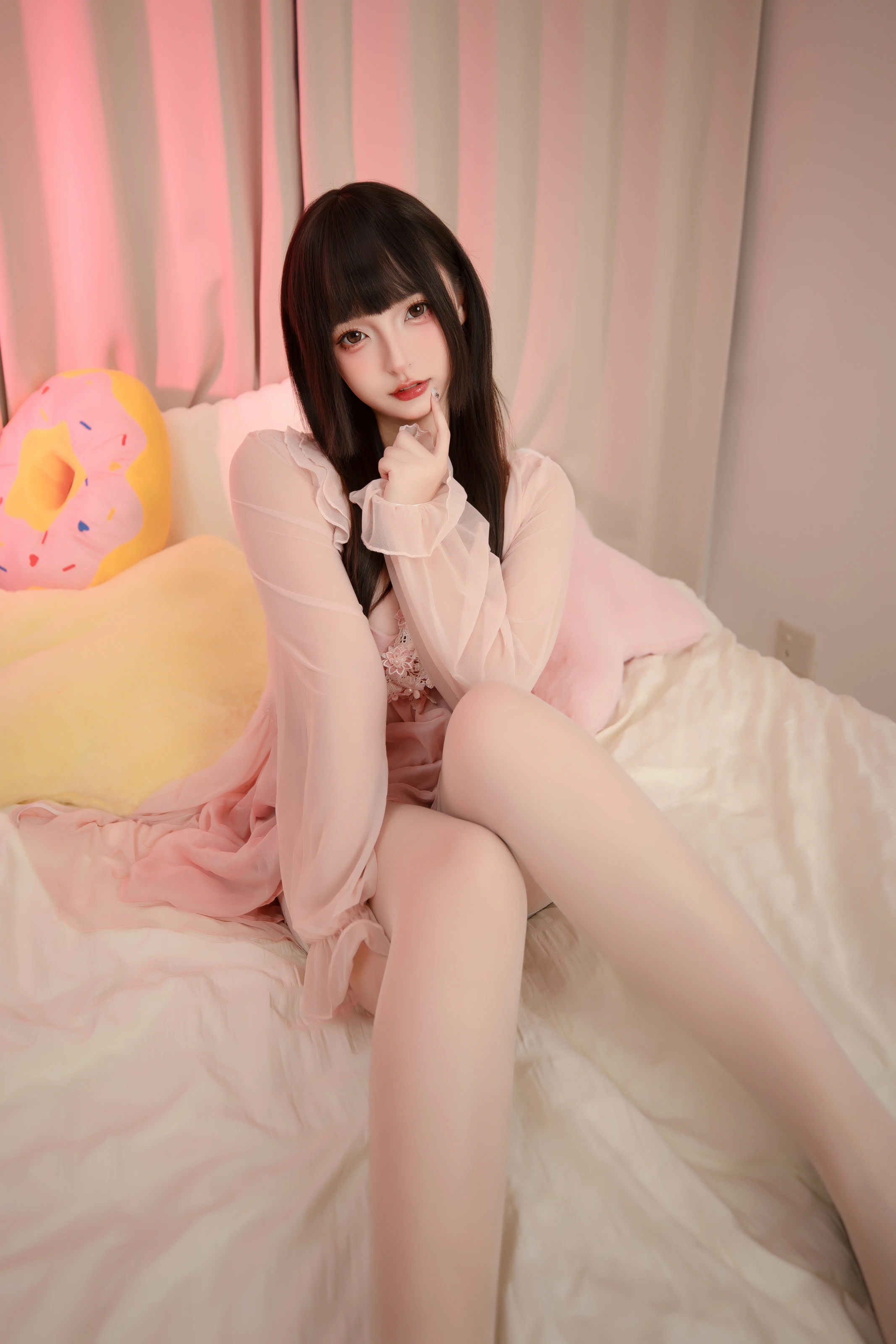 神楽坂真冬 – 高跟睡袍 [75P]插图5