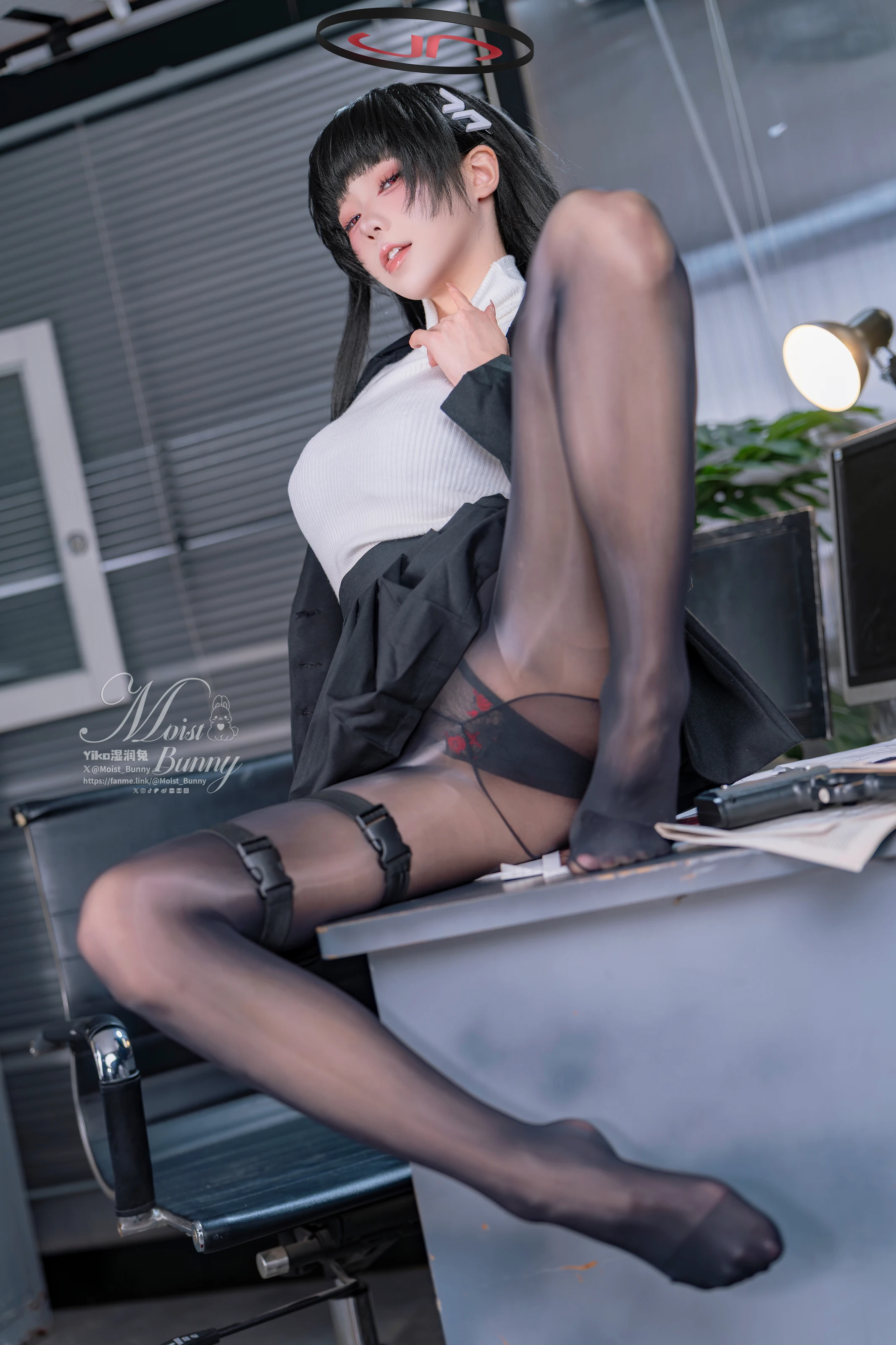 咬一口兔娘(黏黏团子兔) - 碧蓝档案 调月莉音 [91P]|图集秀