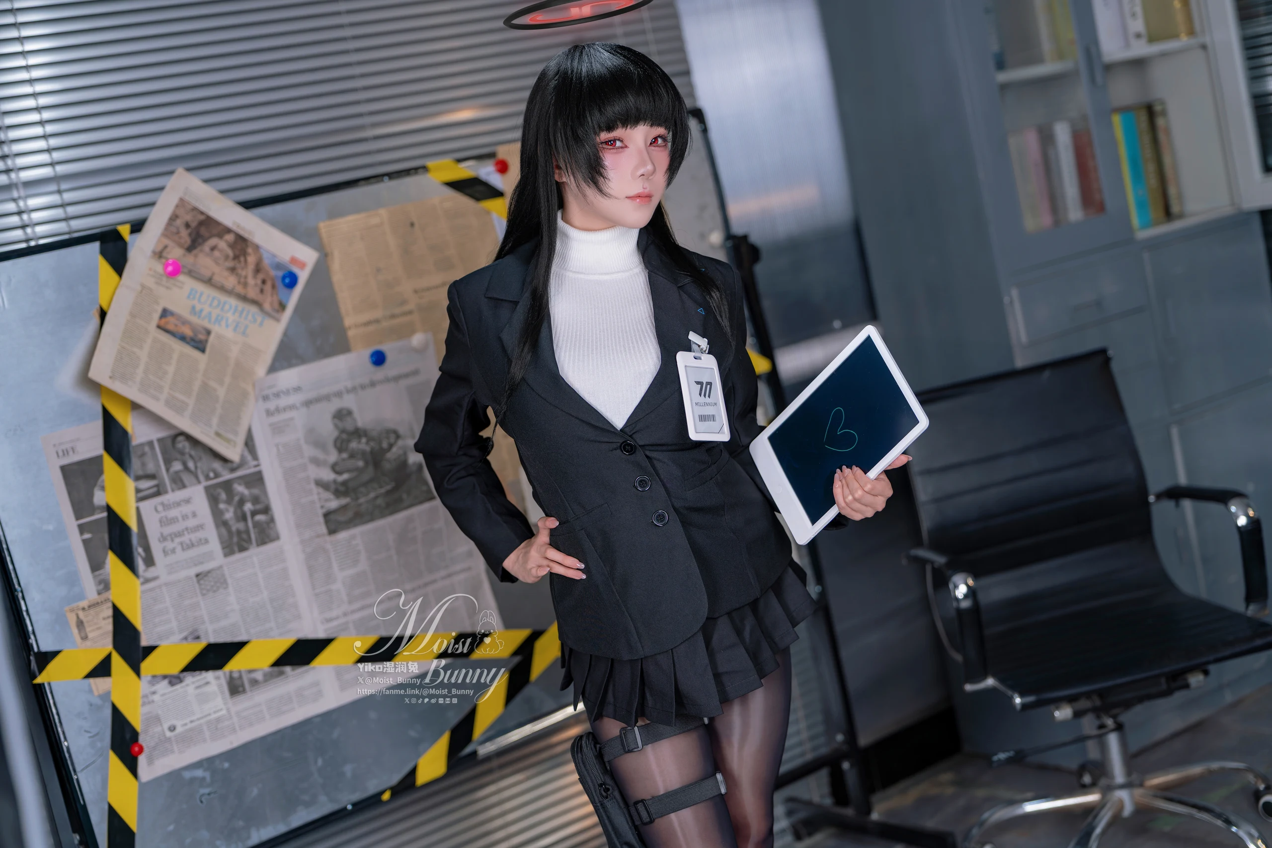 咬一口兔娘(黏黏团子兔) – 碧蓝档案 调月莉音 [91P]插图3