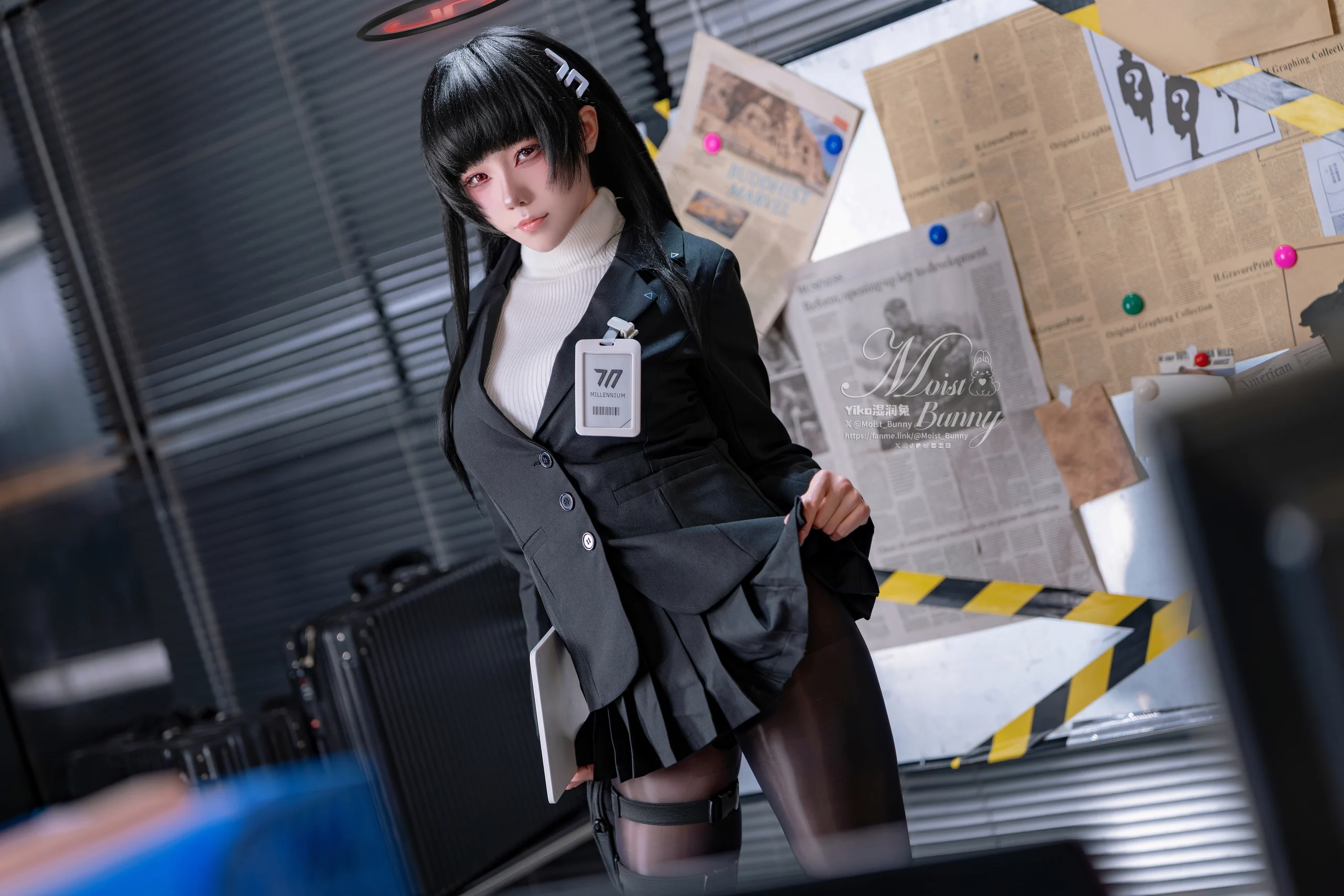 咬一口兔娘(黏黏团子兔) – 碧蓝档案 调月莉音 [91P]插图4