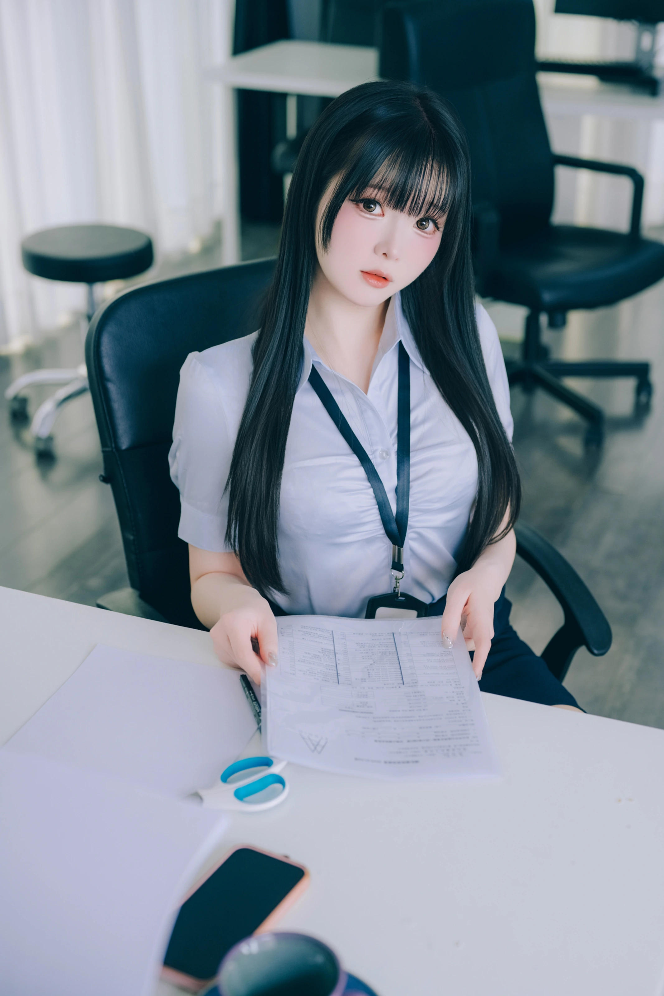 霜月shimo – DL写真集-Shimo’ Secret Office Vol.02 [140P]插图2