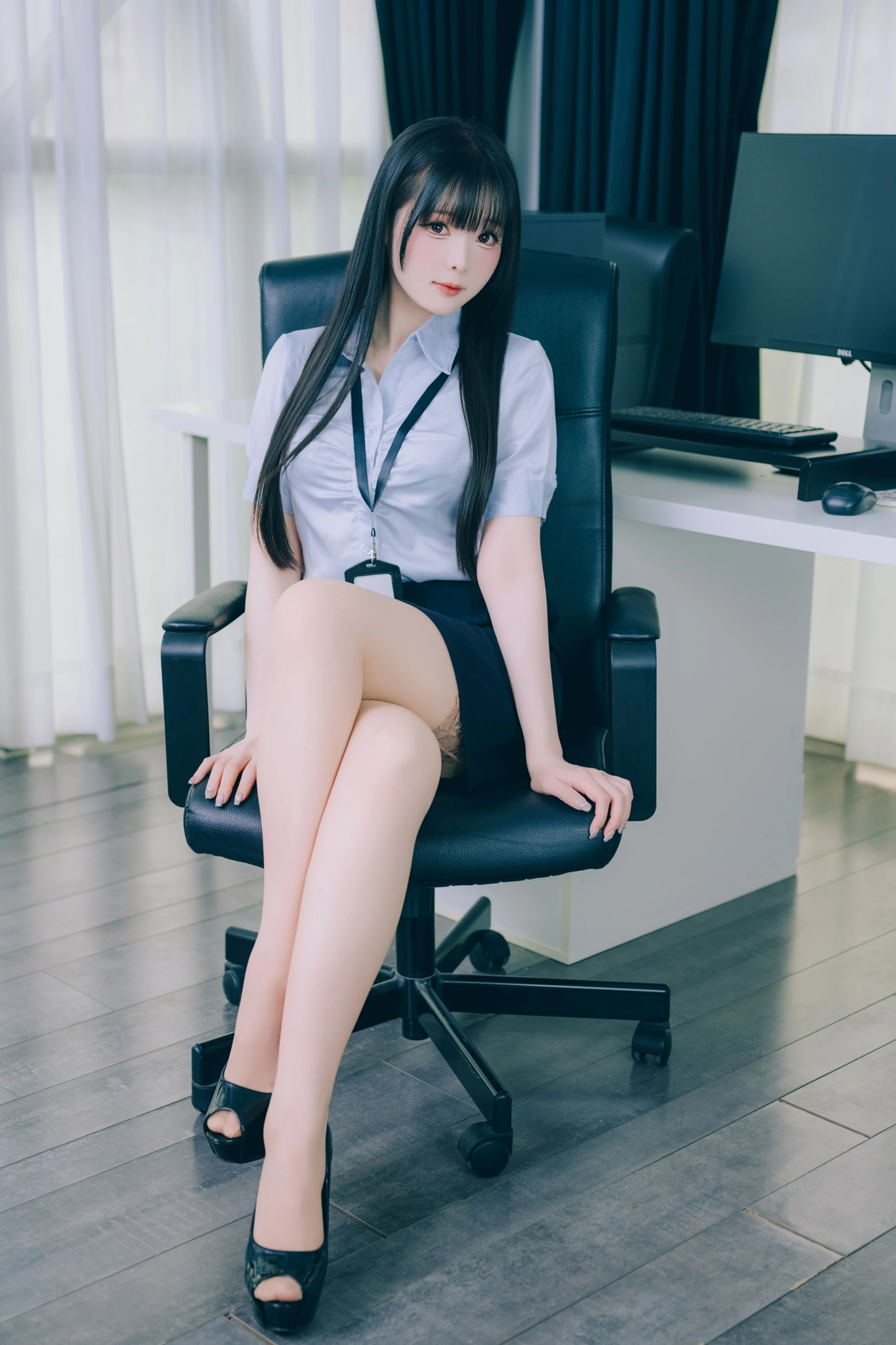 霜月shimo – DL写真集-Shimo’ Secret Office Vol.02 [140P]插图4