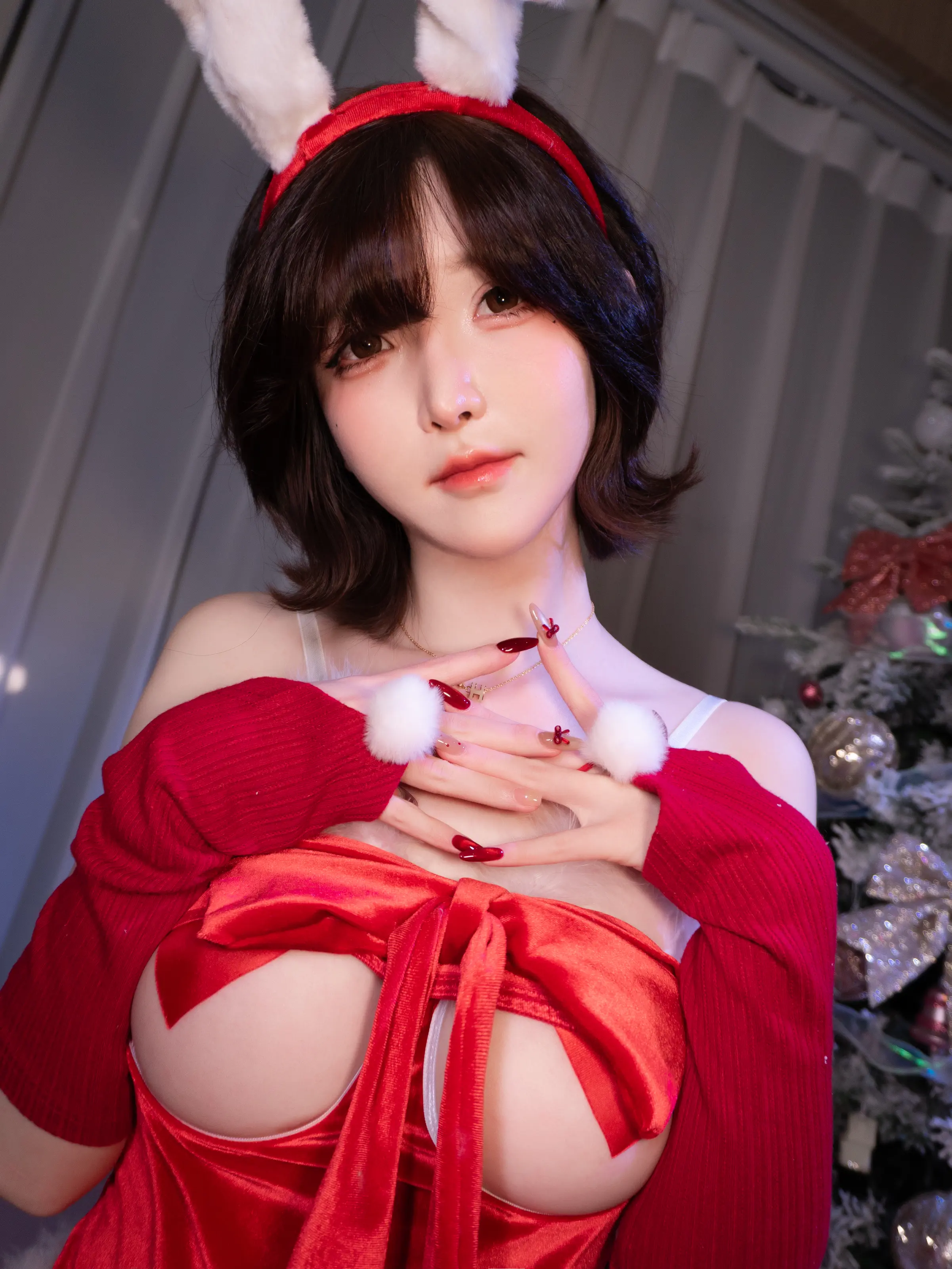 一小央泽 – 2025圣诞限定 请拆礼物 [73P]插图2