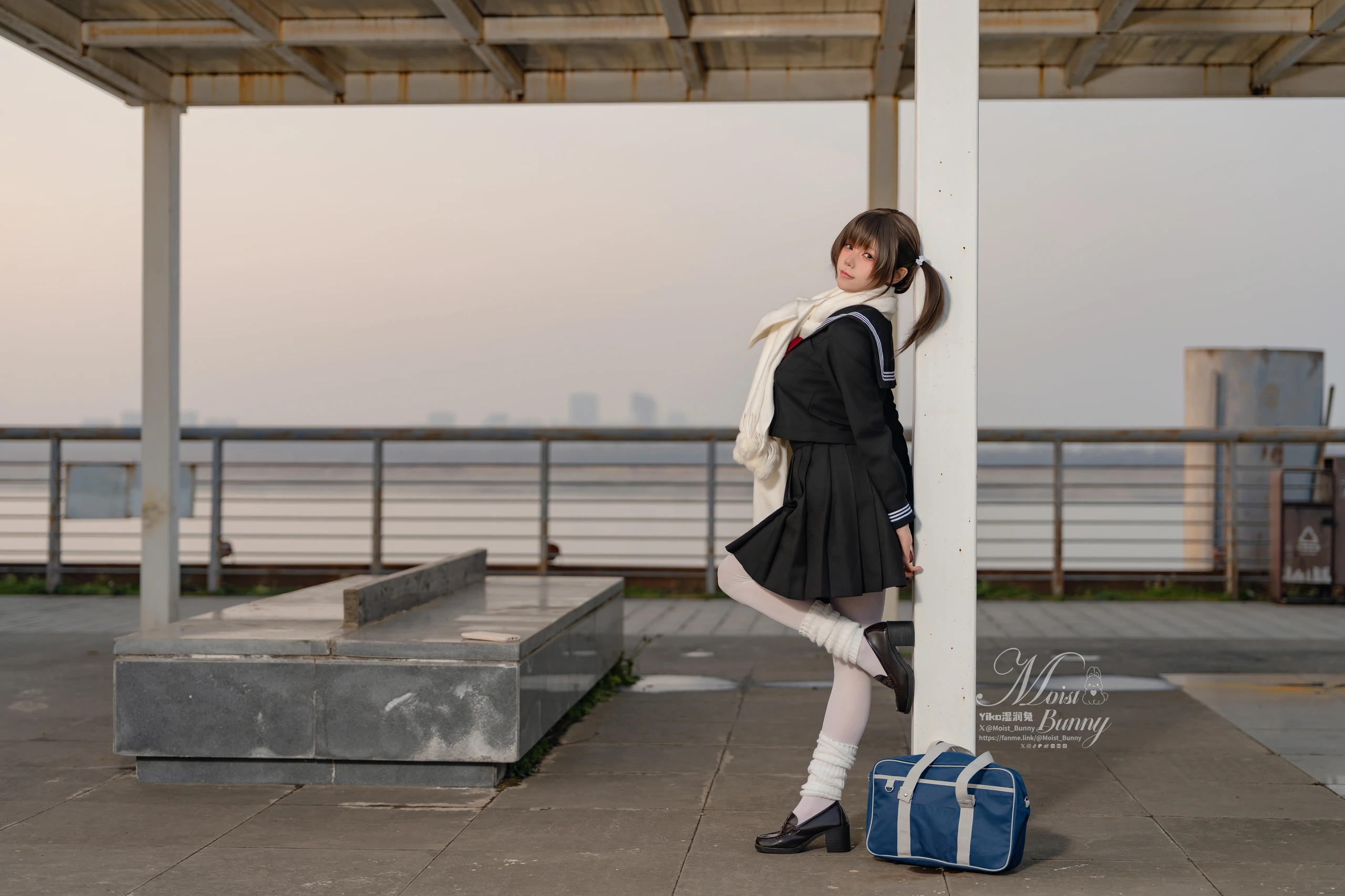 咬一口兔娘(黏黏团子兔) – 放课后の归路 [121P]插图3