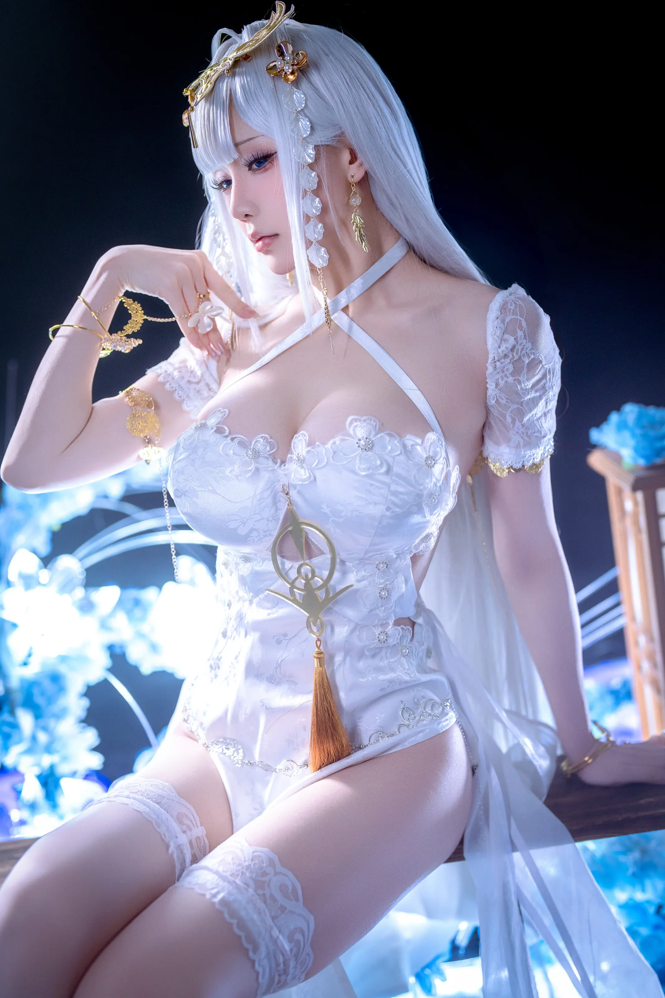 星之迟迟 - 26年1月计划E 碧蓝航线 埃姆登白旗袍 [50P]|图集秀