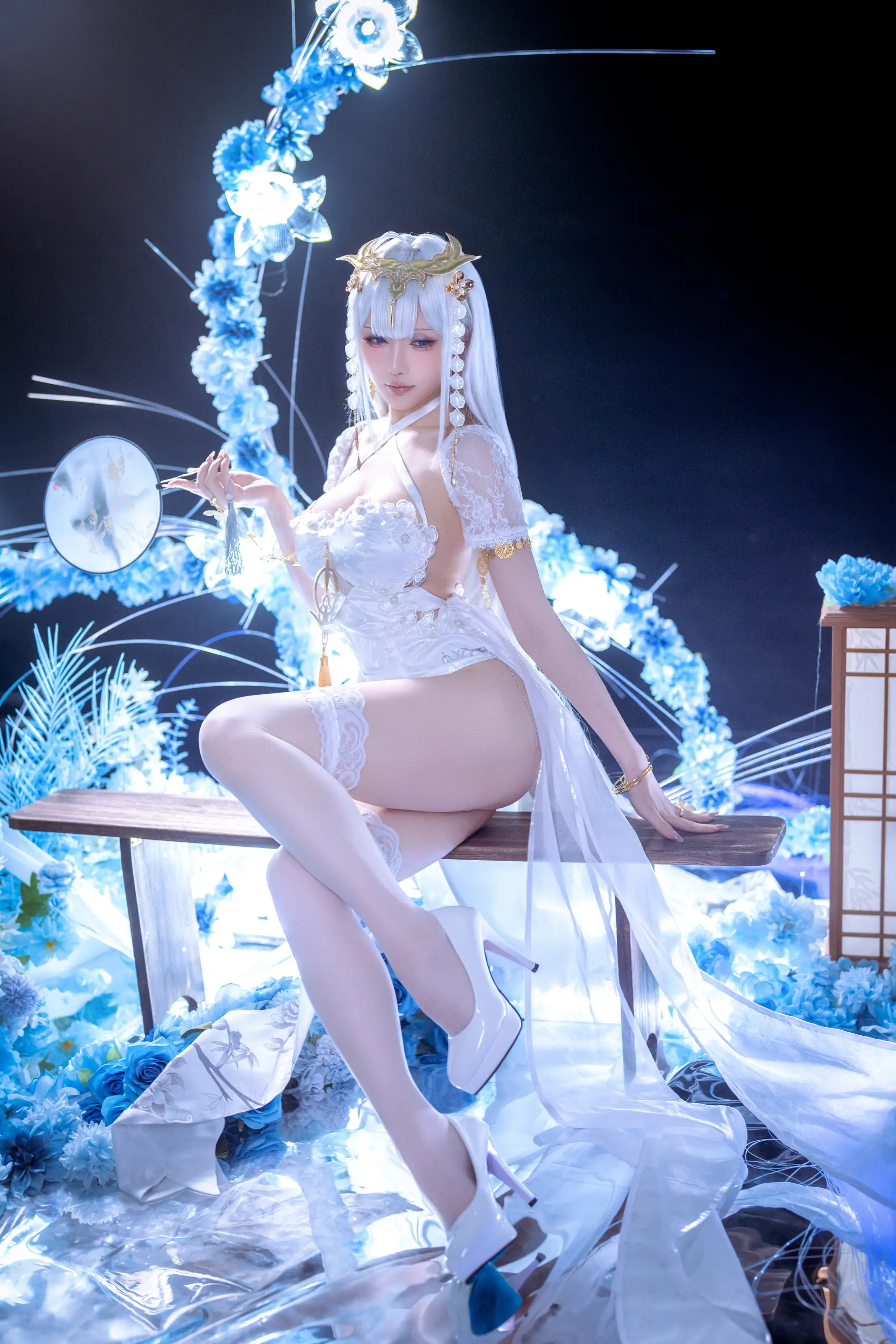 星之迟迟 – 26年1月计划E 碧蓝航线 埃姆登白旗袍 [50P]插图1