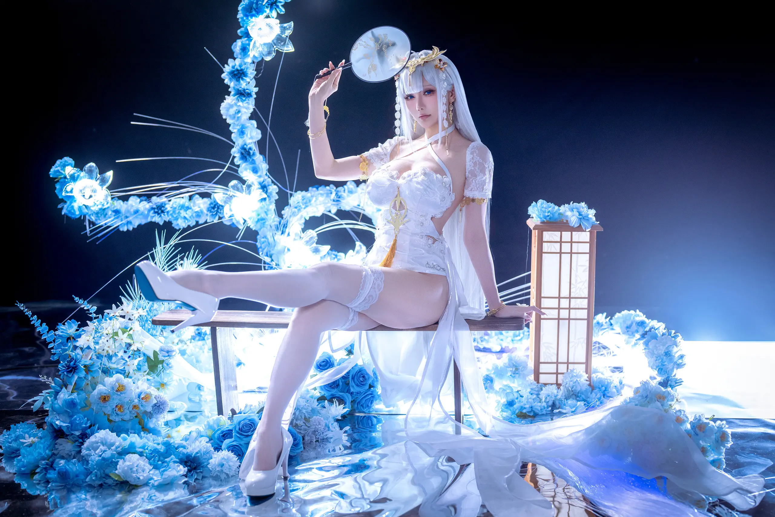 星之迟迟 – 26年1月计划E 碧蓝航线 埃姆登白旗袍 [50P]插图2