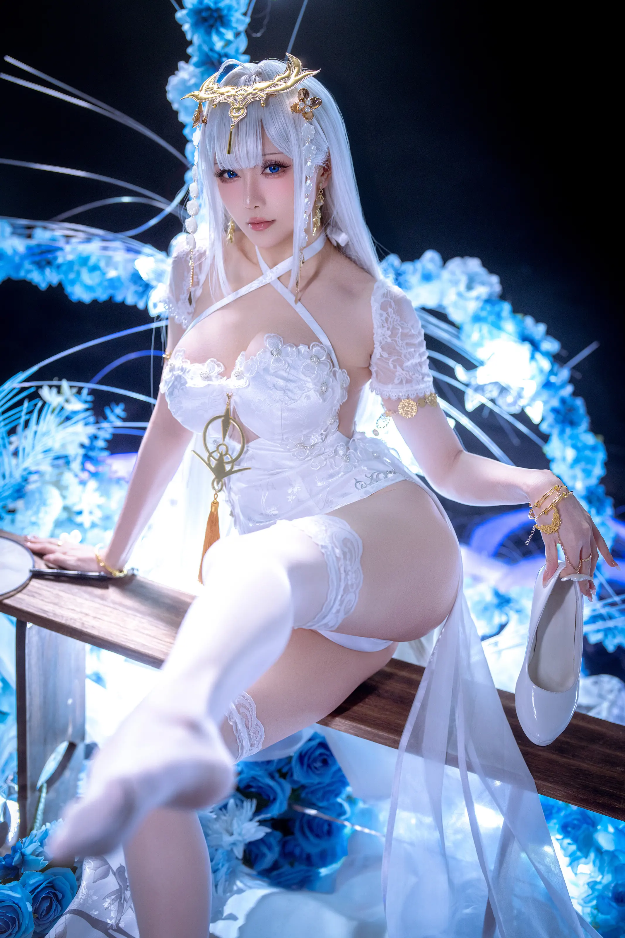 星之迟迟 – 26年1月计划E 碧蓝航线 埃姆登白旗袍 [50P]插图3