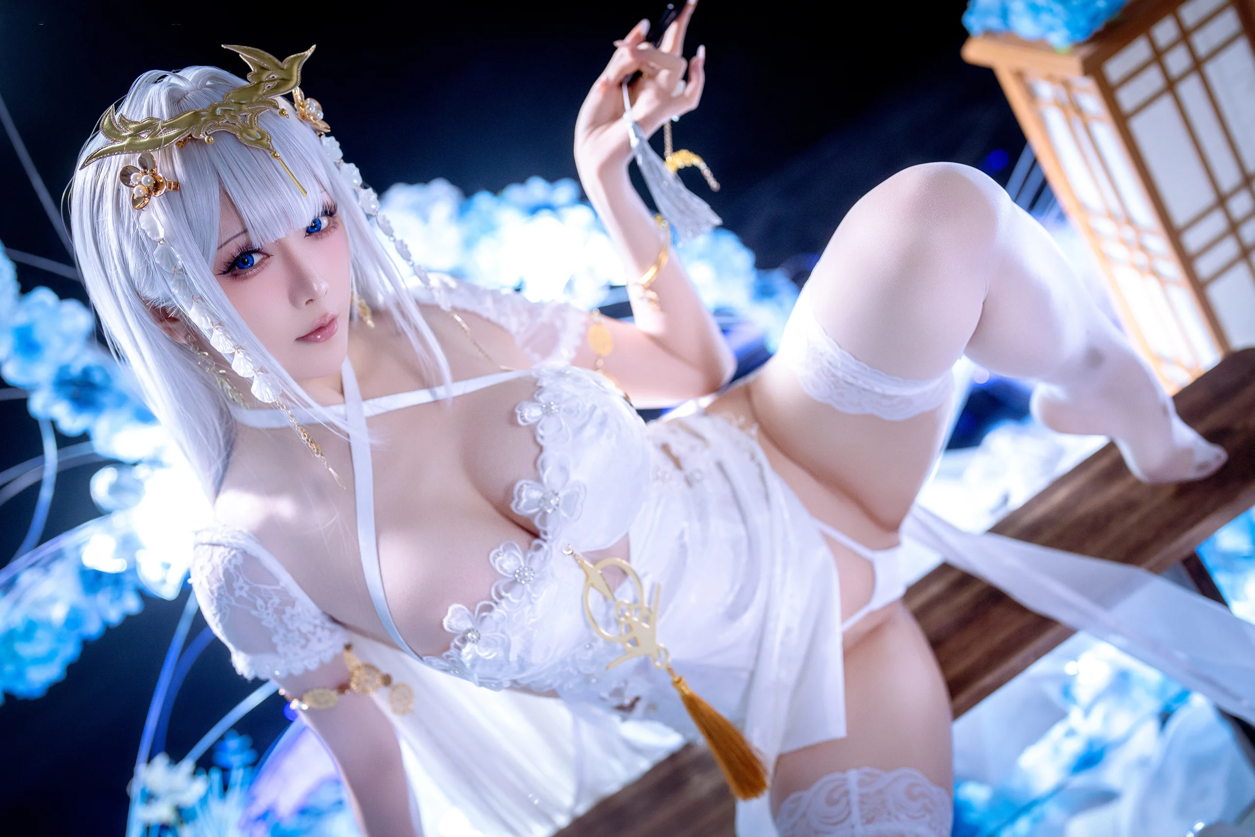 星之迟迟 – 26年1月计划E 碧蓝航线 埃姆登白旗袍 [50P]插图5