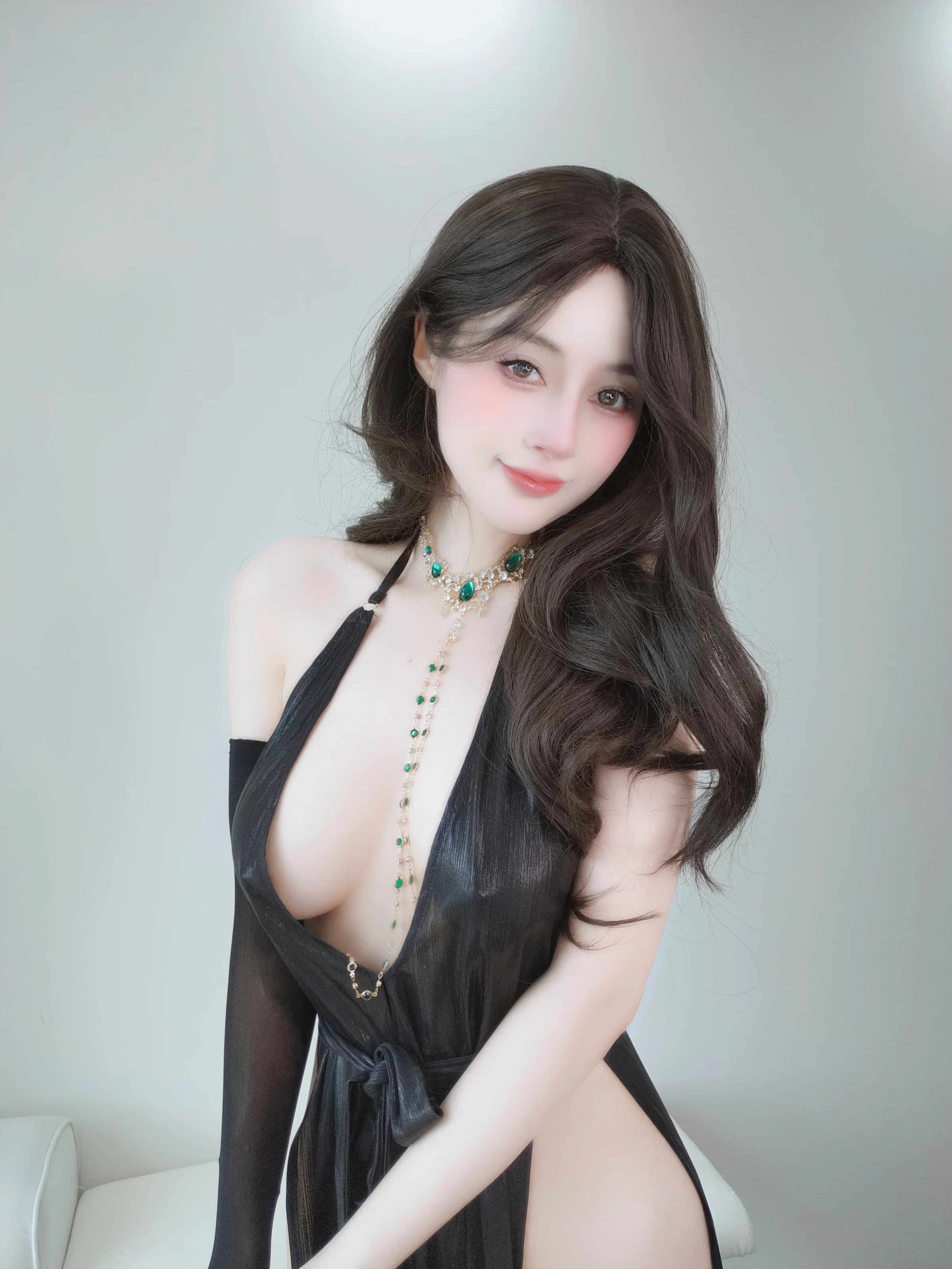 白银81 – 自摄Vol.103 黑丝礼裙 [122P]插图6