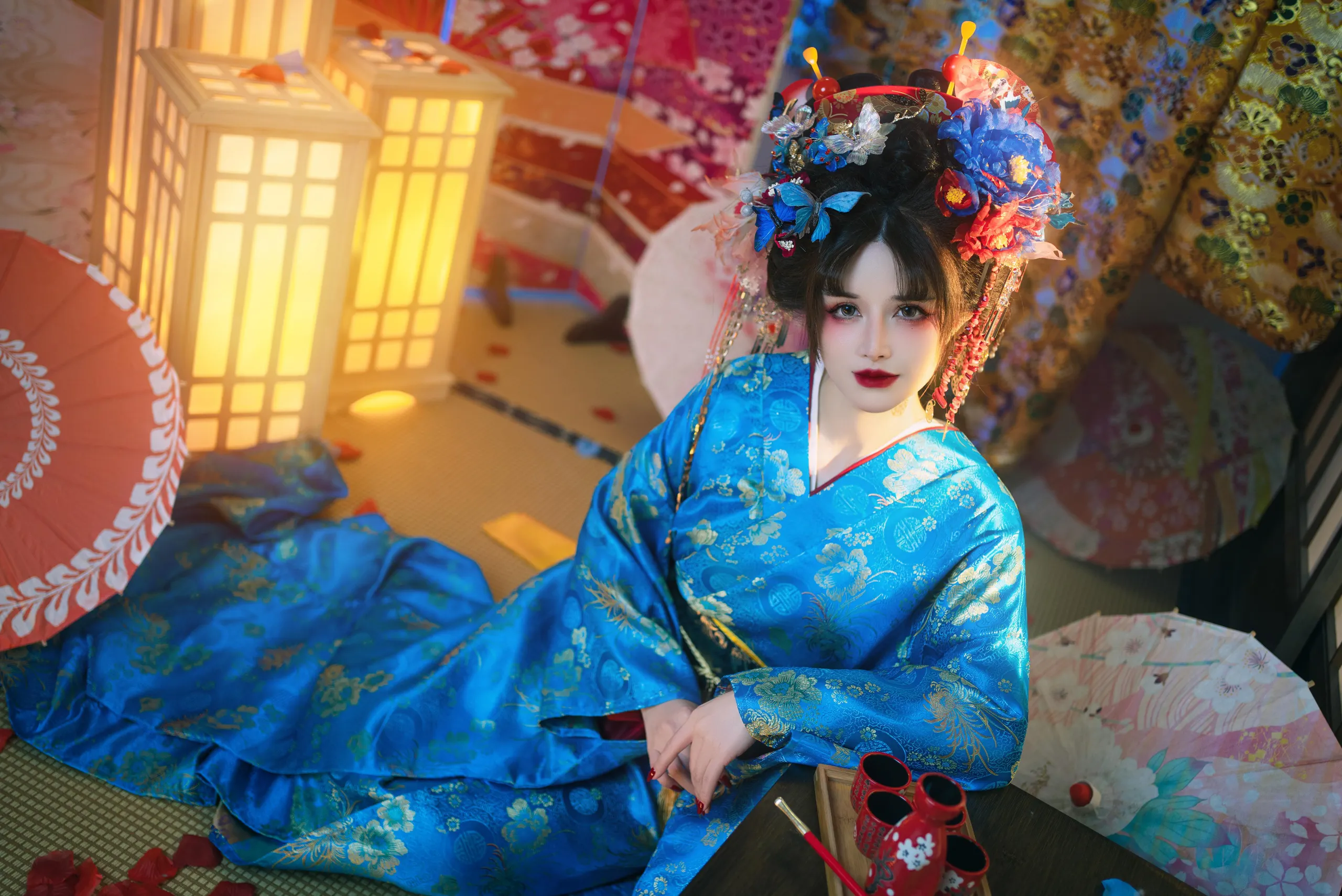 鹿八岁baby – 花魁の末路 [100P]插图2