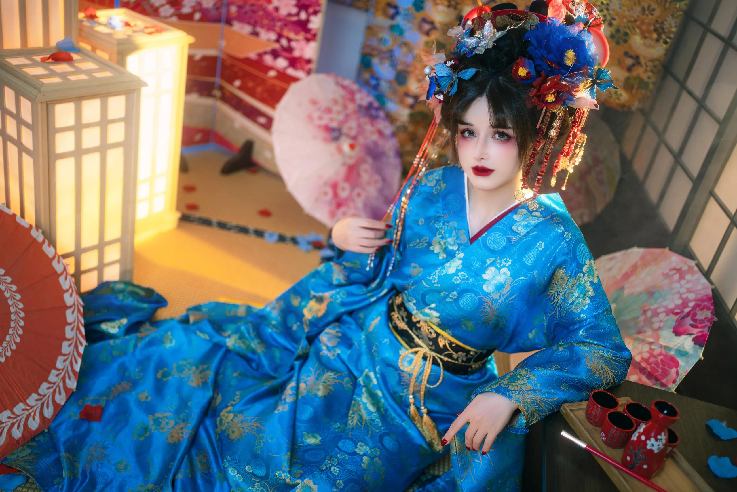 鹿八岁baby – 花魁の末路 [100P]插图4