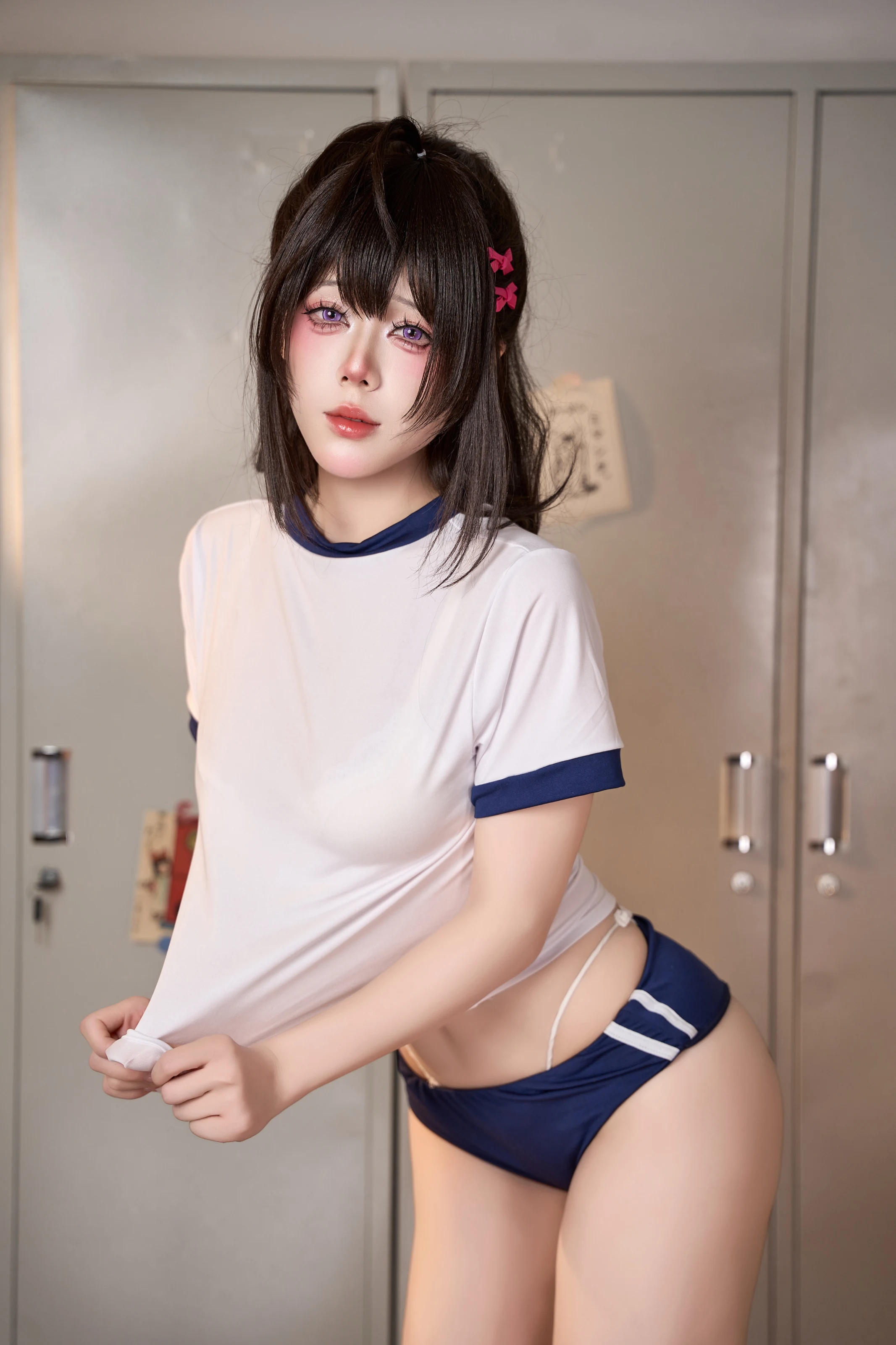 九言 – 棕色尘埃2 罗安·体操服 [75P]插图1