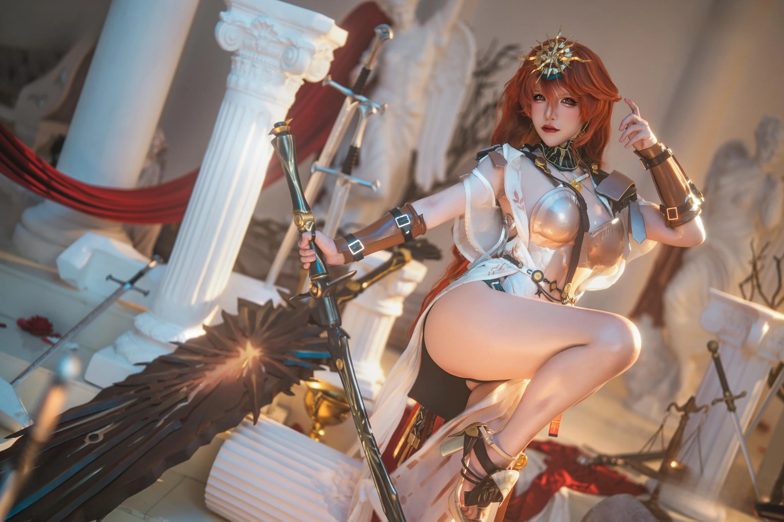 阿薰kaOri – 鸣潮 奥古斯塔 [85P]插图4