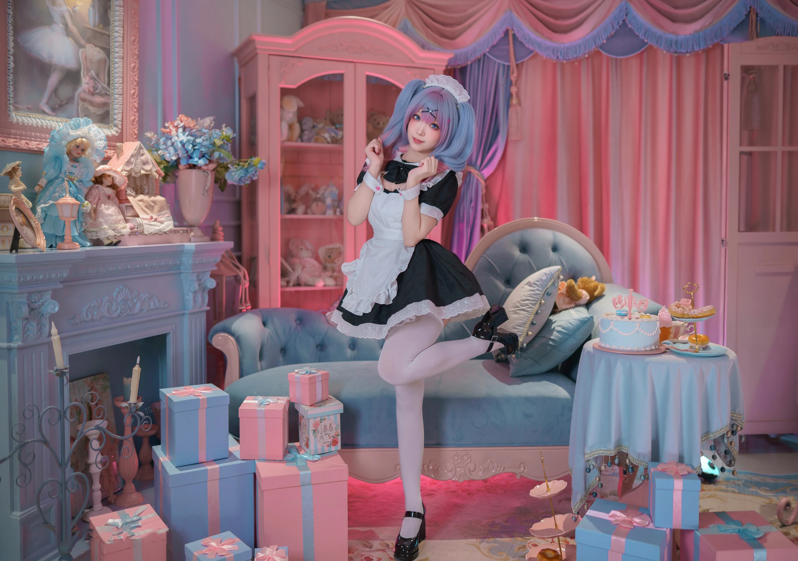 Bangni邦尼 – 初音未来·兔子洞女仆 [82P]插图4