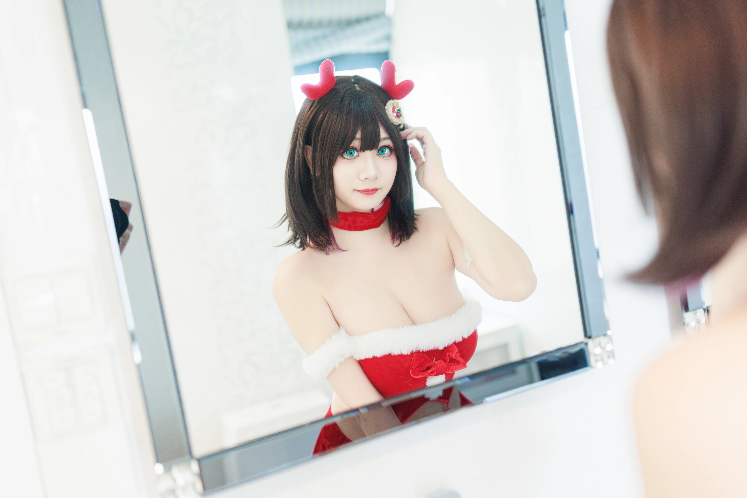 阿雪雪 – 圣诞居家 [83P]插图6