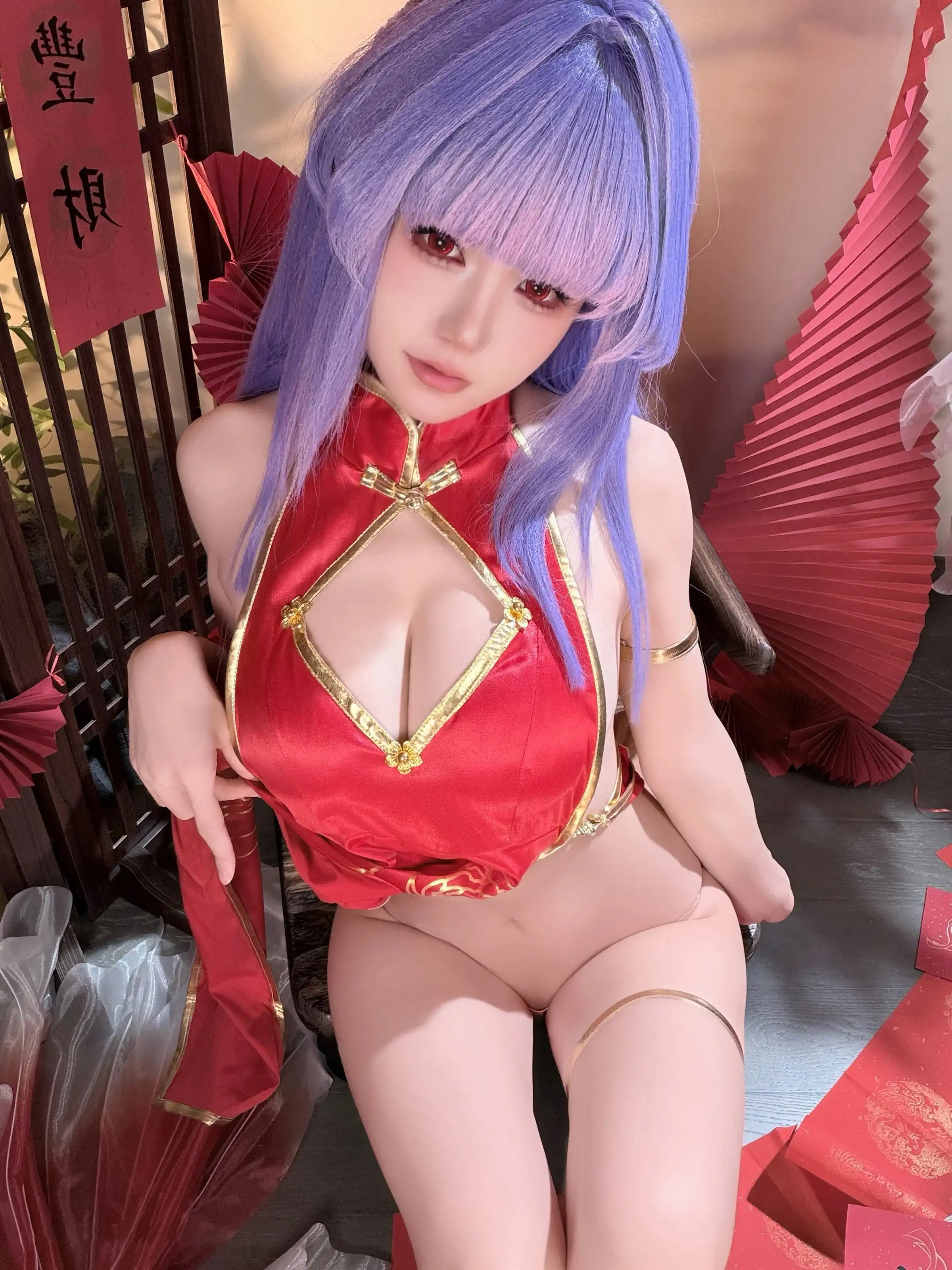 小仓千代w – Patreon订阅 萌姬联合旗袍[29P]插图2