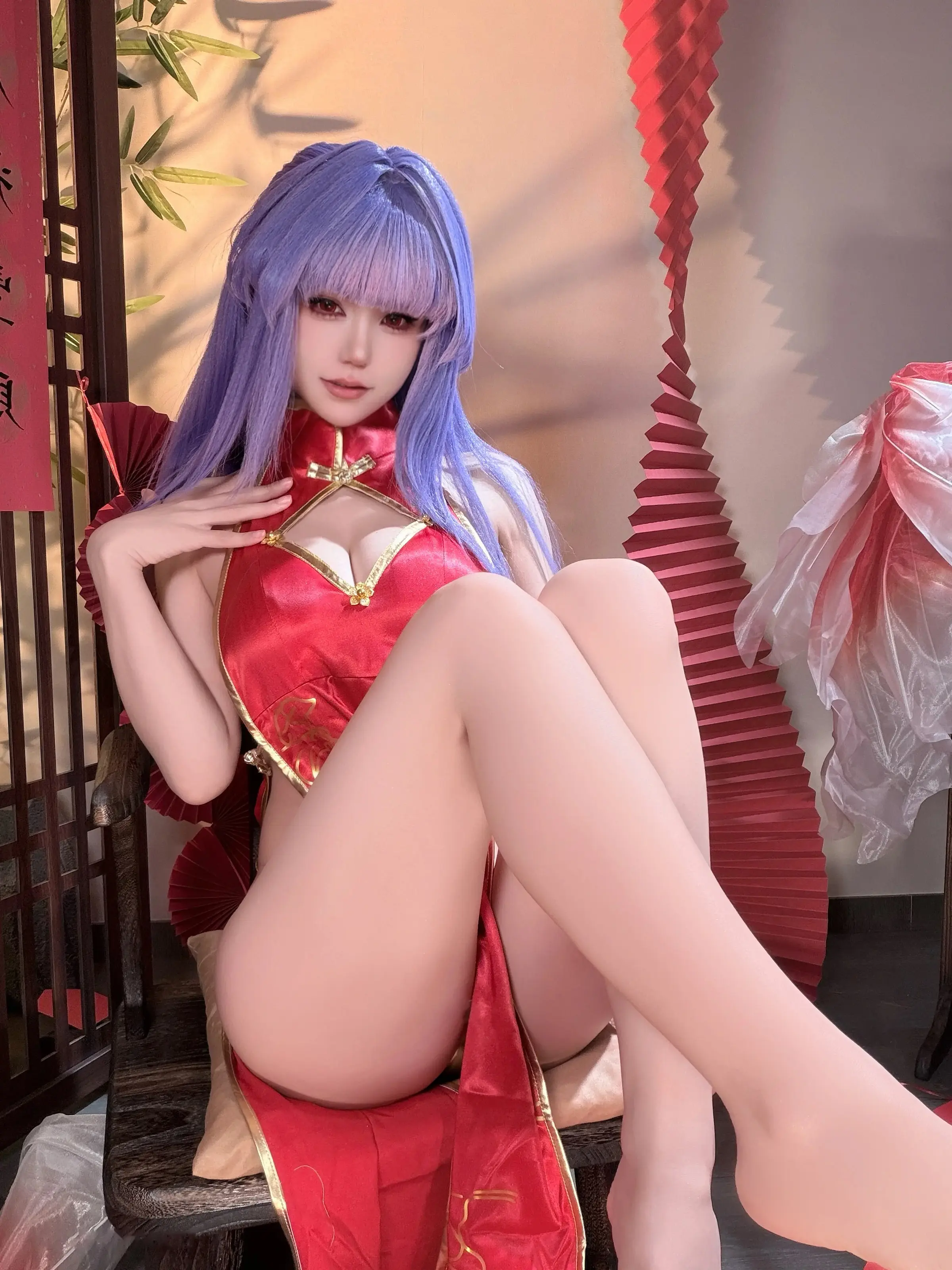 小仓千代w – Patreon订阅 萌姬联合旗袍[29P]插图6