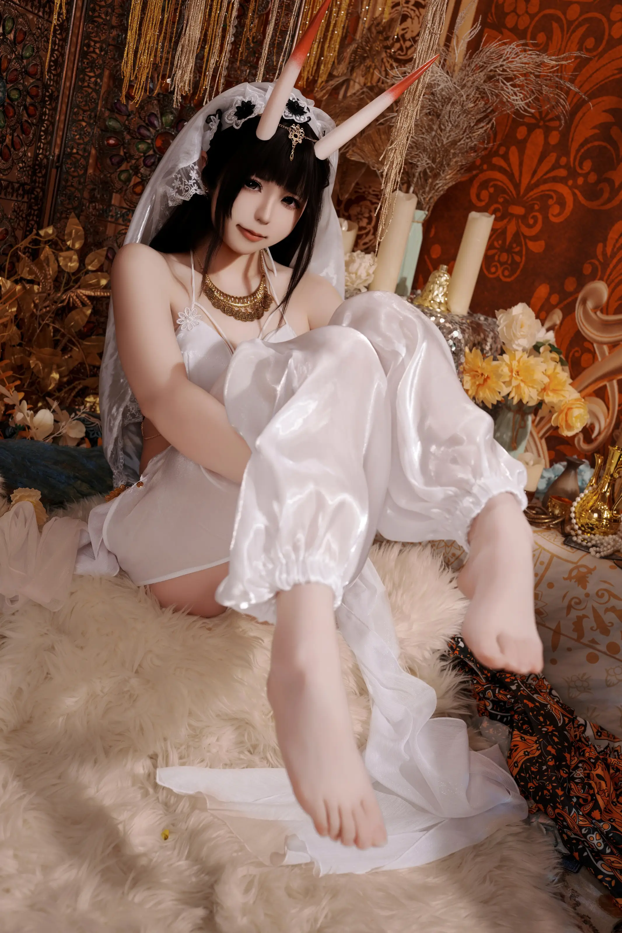 Quan冉有点饿 – 碧蓝航线-能代舞娘 [46P]插图4