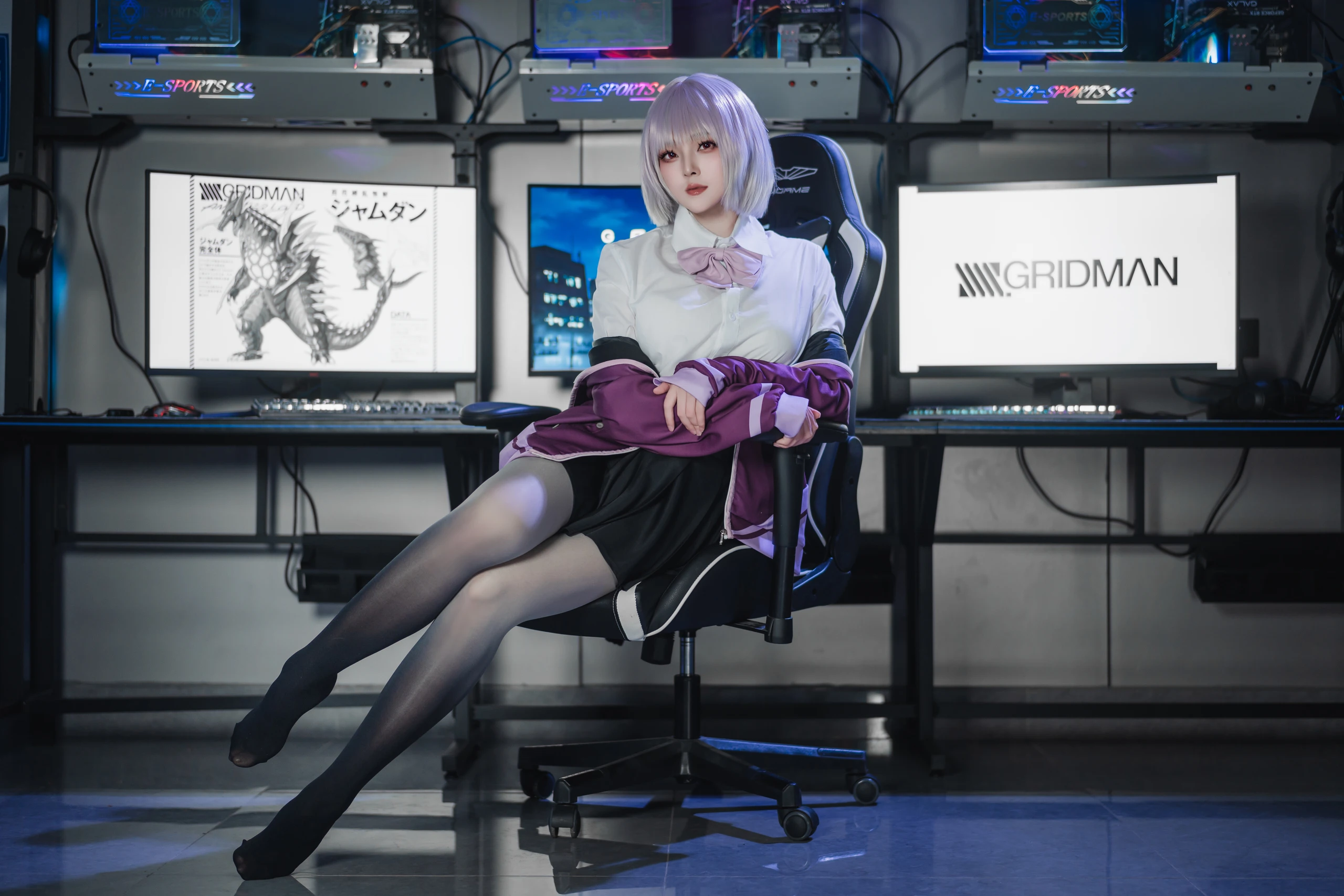 Natsuko夏夏子 – GRIDMAN 新条茜 [82P]插图1