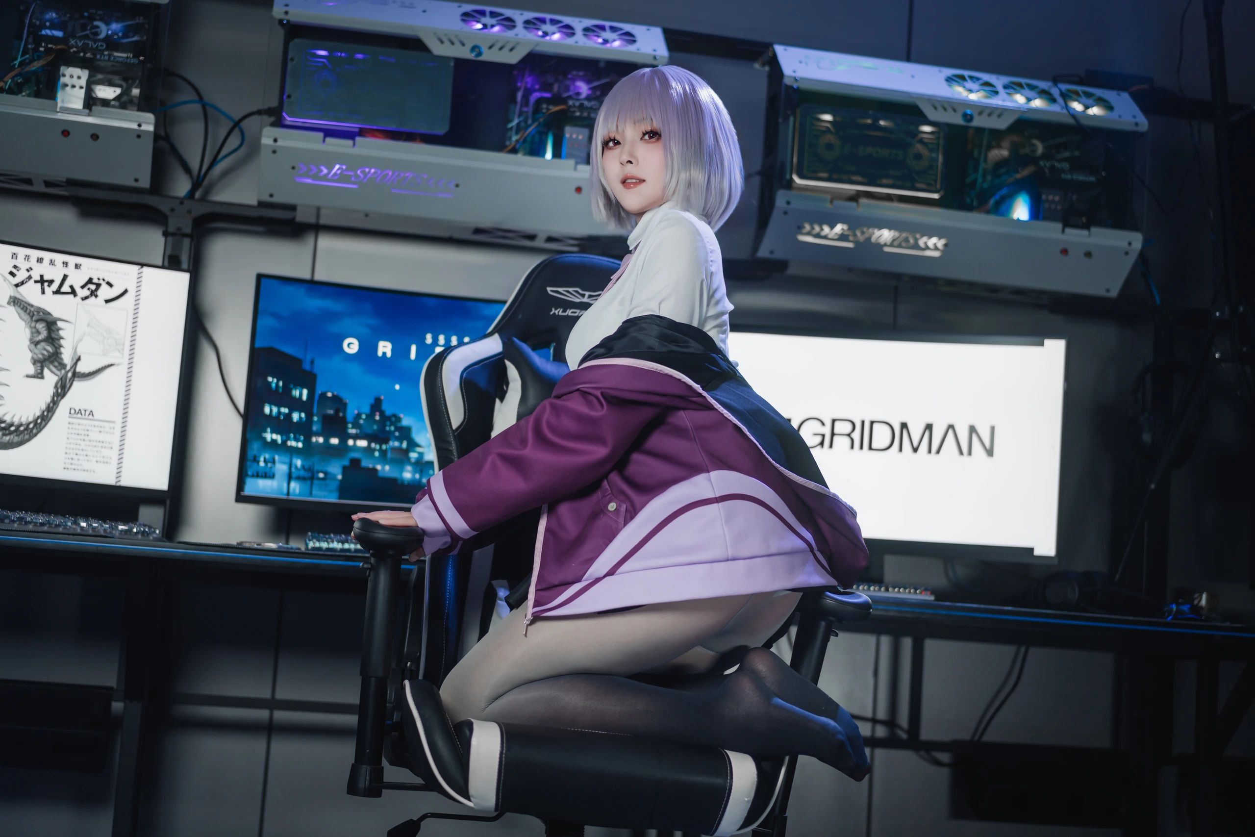 Natsuko夏夏子 – GRIDMAN 新条茜 [82P]插图4