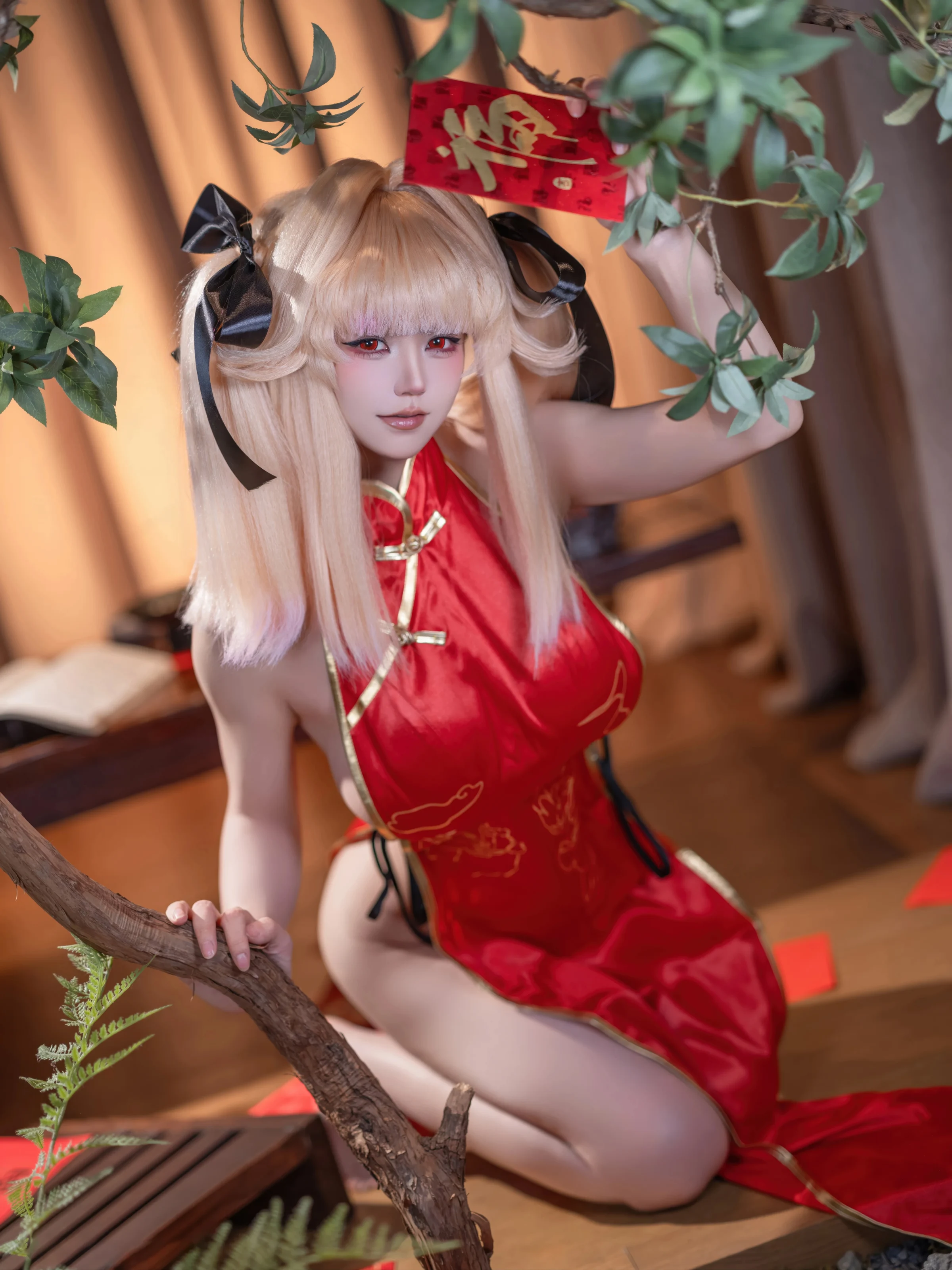 小仓千代w – Patreon订阅 新春旗袍 [26P]插图1