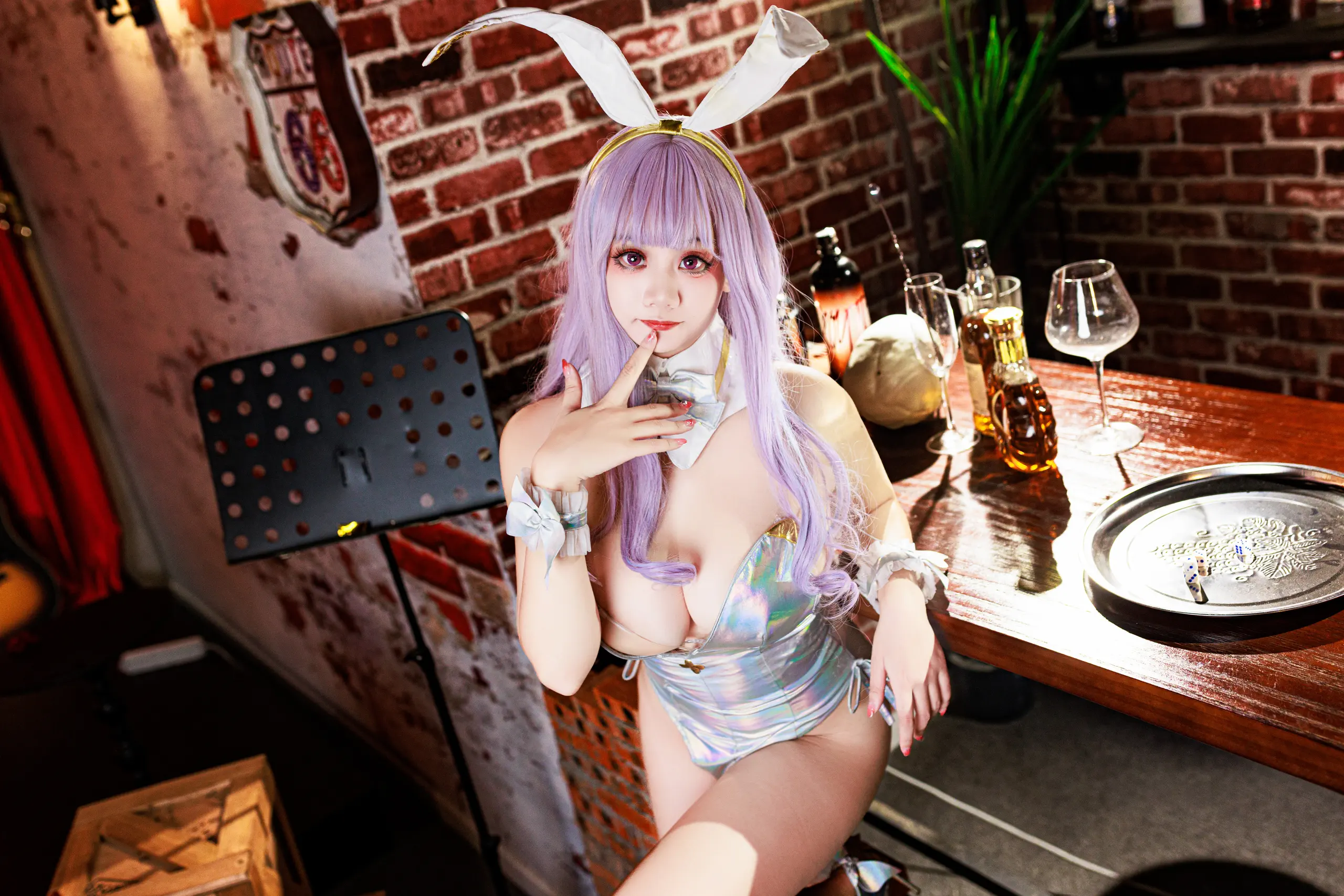 阿雪雪 – 碧蓝航线 普利茅斯兔女郎 [85P]插图6