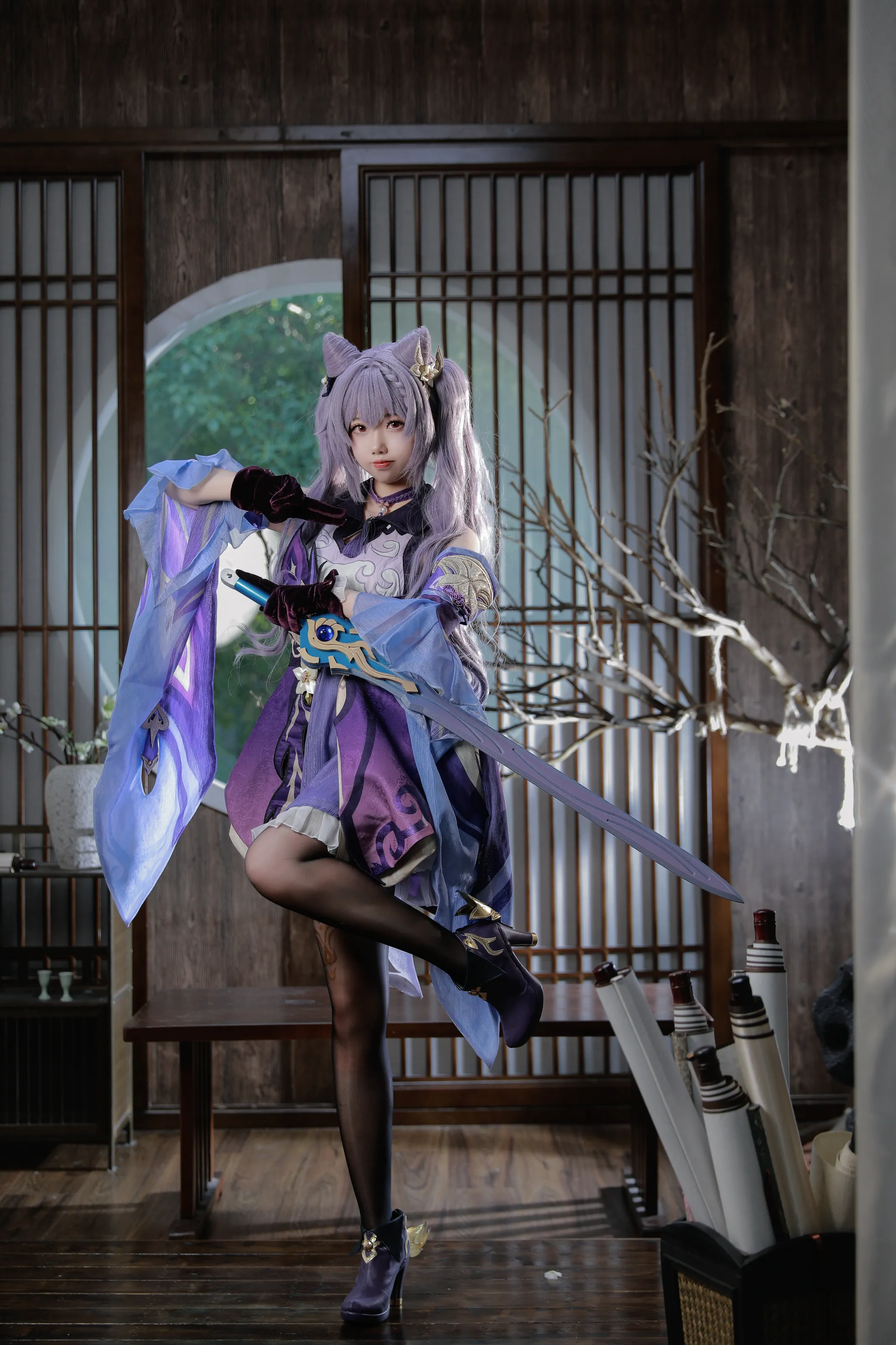 雪琪SAMA – 原神 刻晴 [50P]插图1