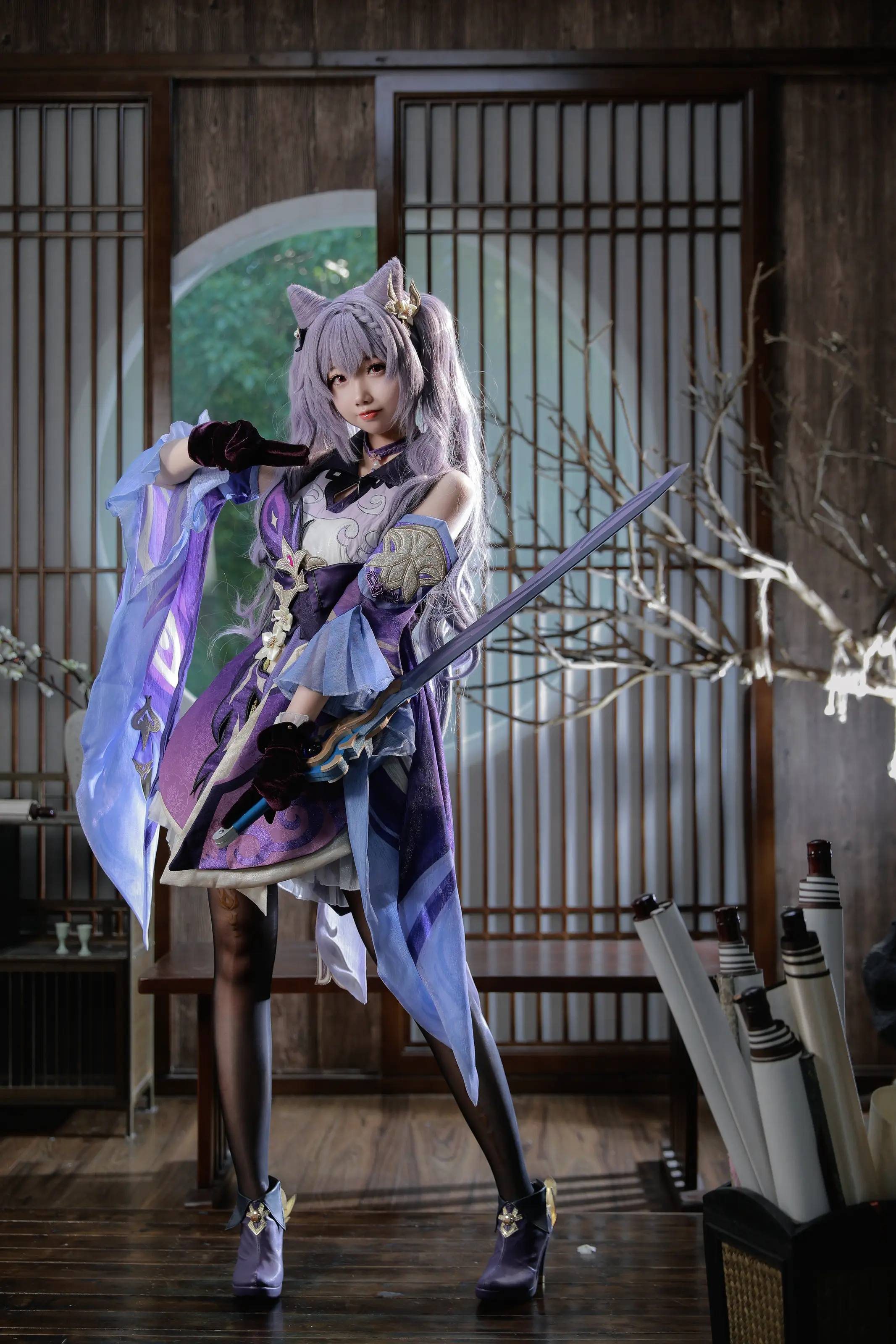 雪琪SAMA – 原神 刻晴 [50P]插图2