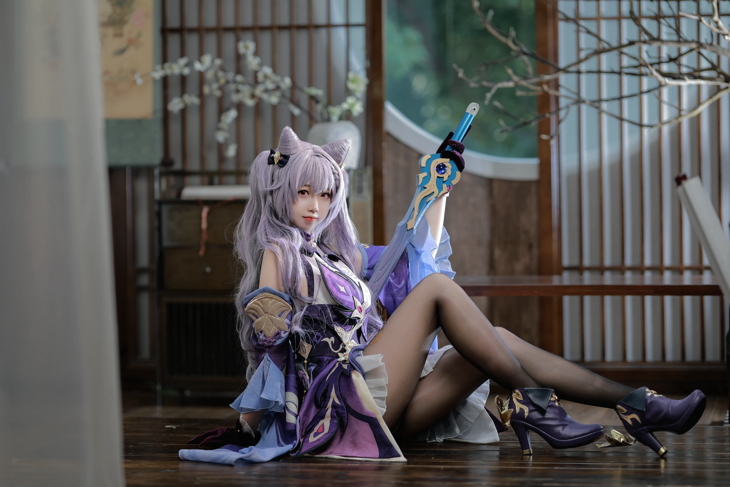 雪琪SAMA – 原神 刻晴 [50P]插图4