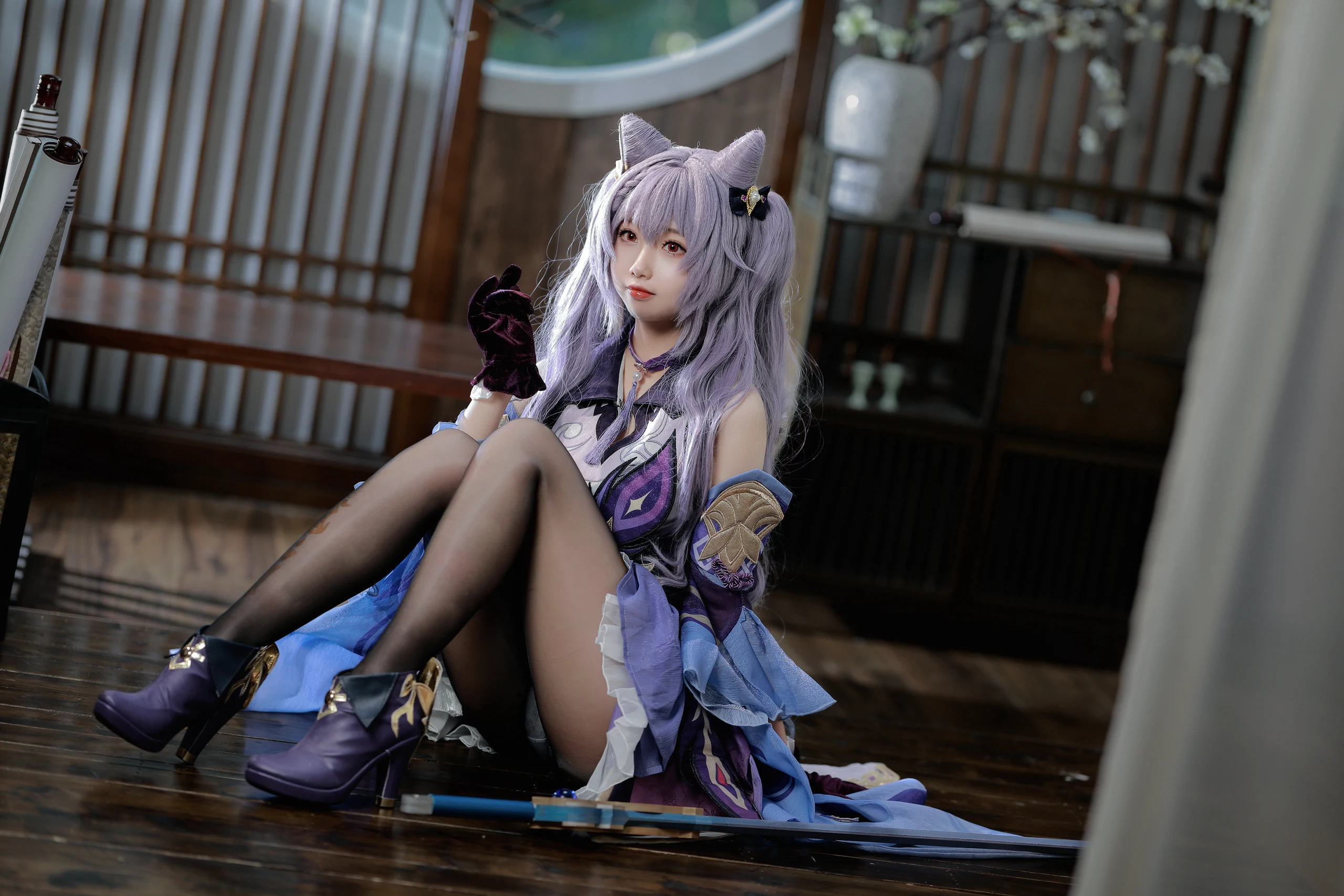 雪琪SAMA – 原神 刻晴 [50P]插图5